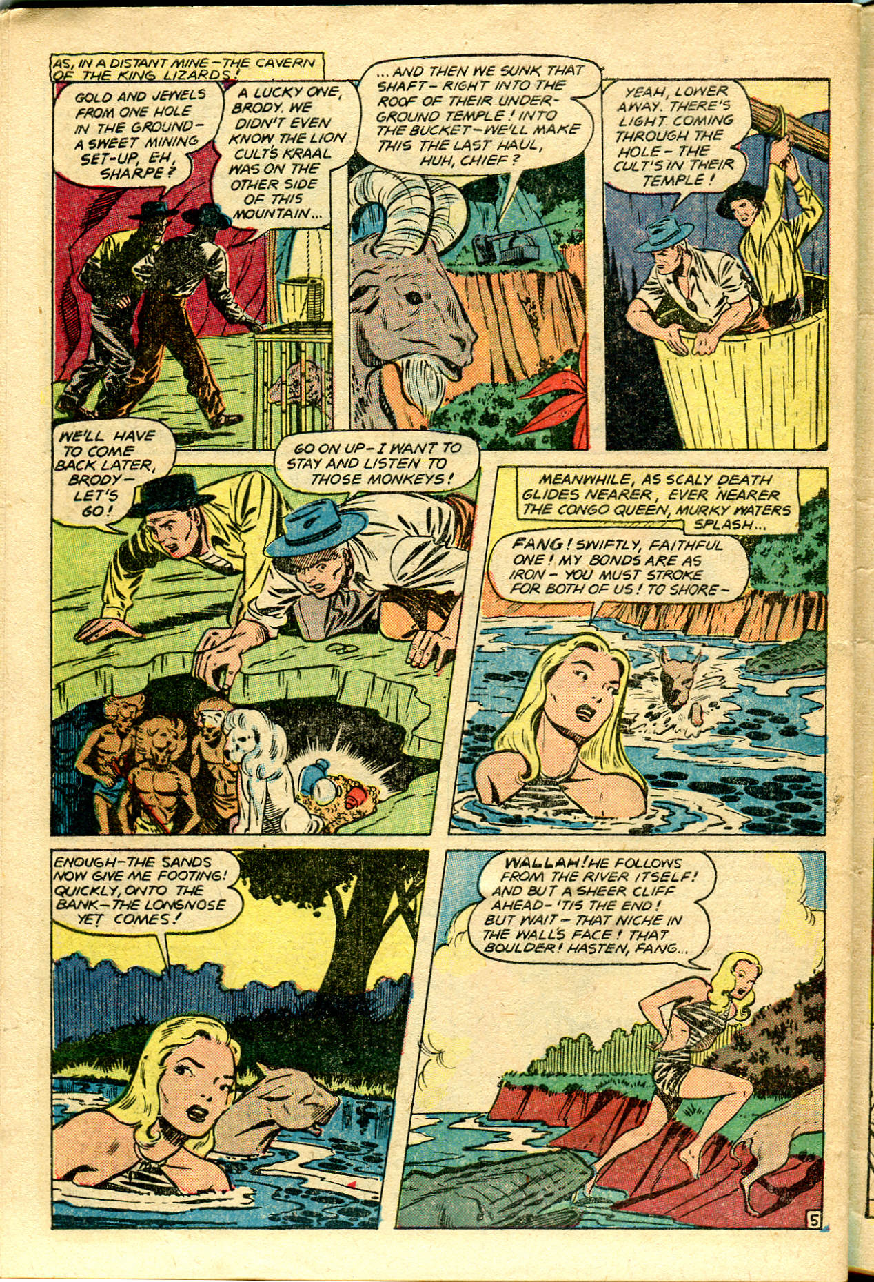 Read online Jungle Comics comic -  Issue #116 - 47