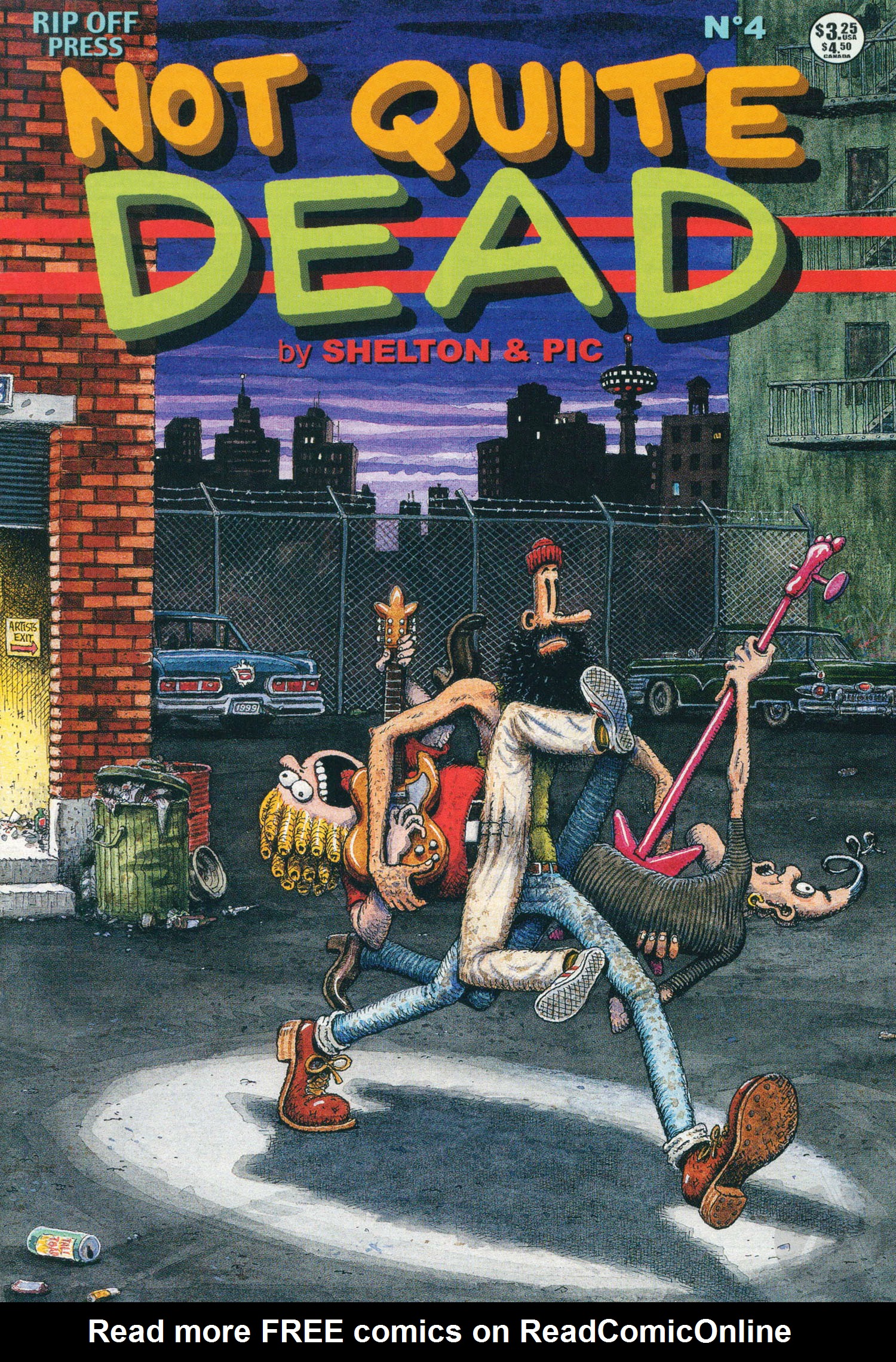 Read online Not Quite Dead comic -  Issue #4 - 1