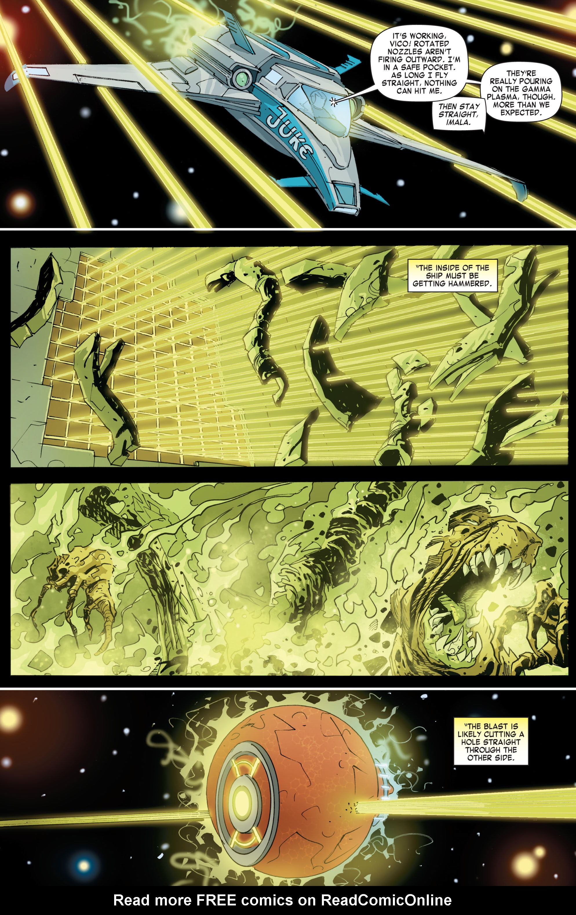 Read online Formic Wars: Silent Strike comic -  Issue #3 - 17