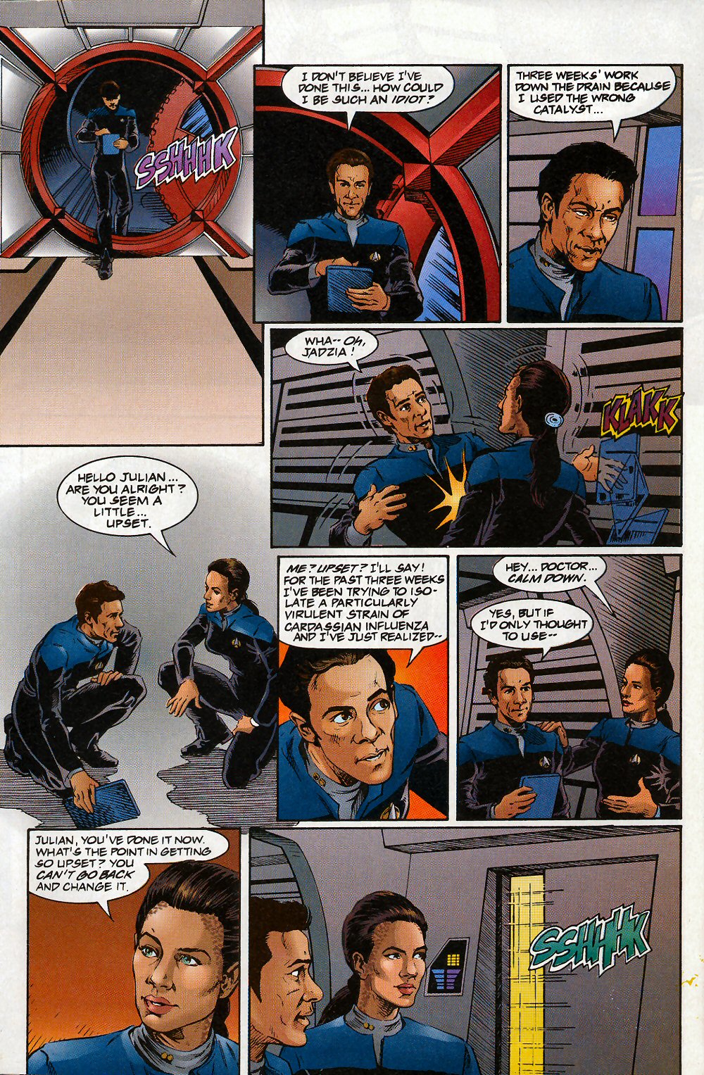 Read online Star Trek: Deep Space Nine (1993) comic -  Issue #6 - 22