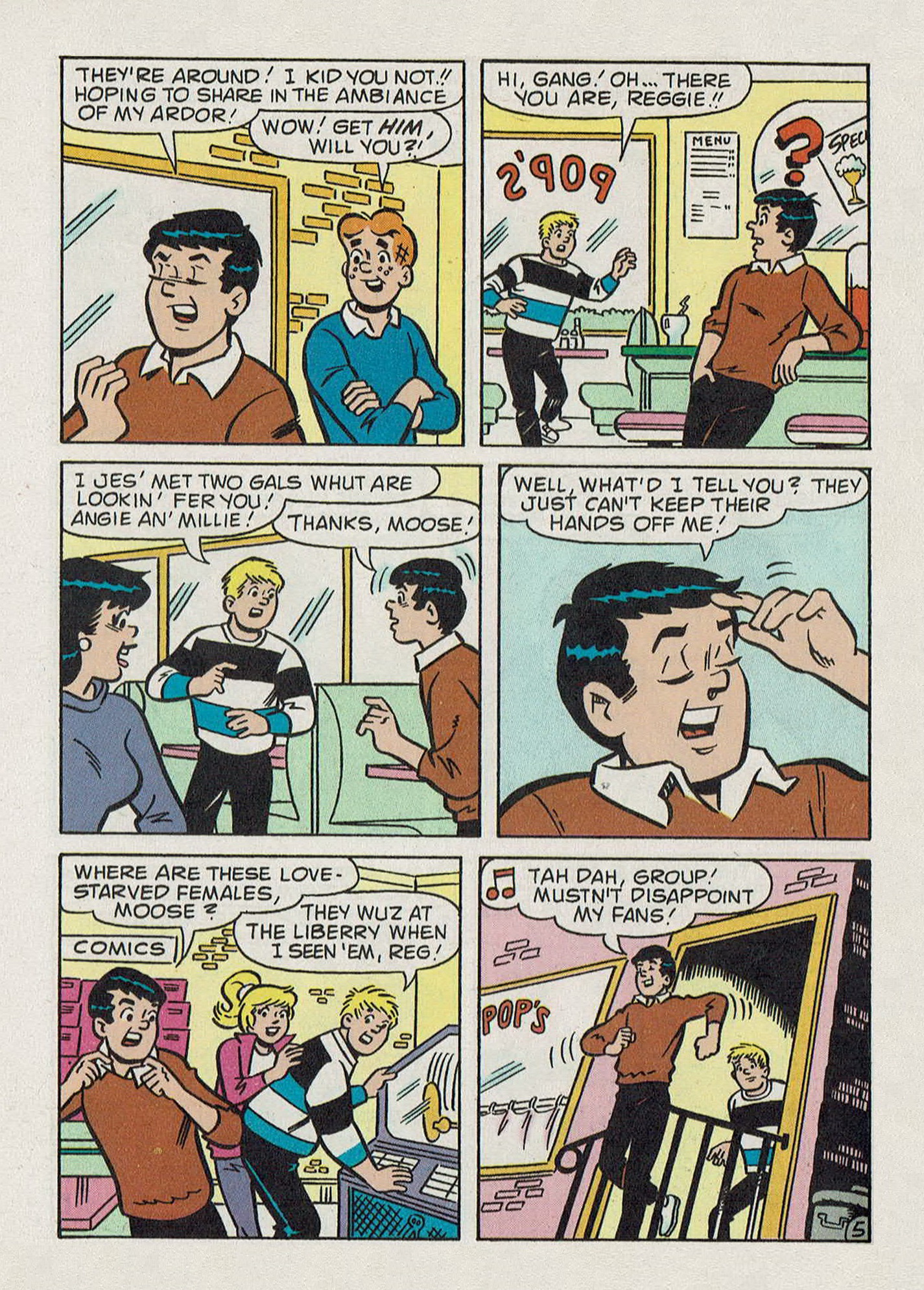 Read online Archie's Pals 'n' Gals Double Digest Magazine comic -  Issue #101 - 136