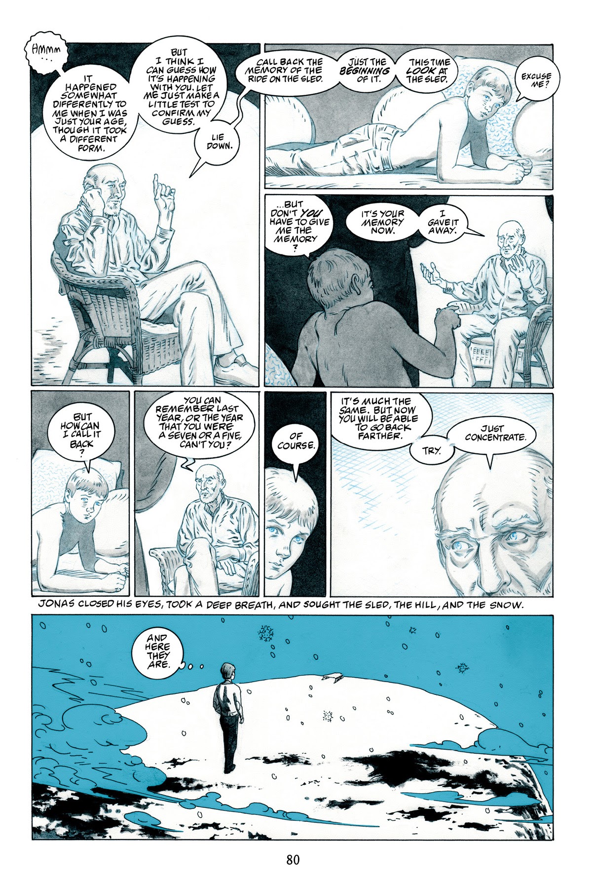 Read online The Giver comic -  Issue # TPB (Part 1) - 84