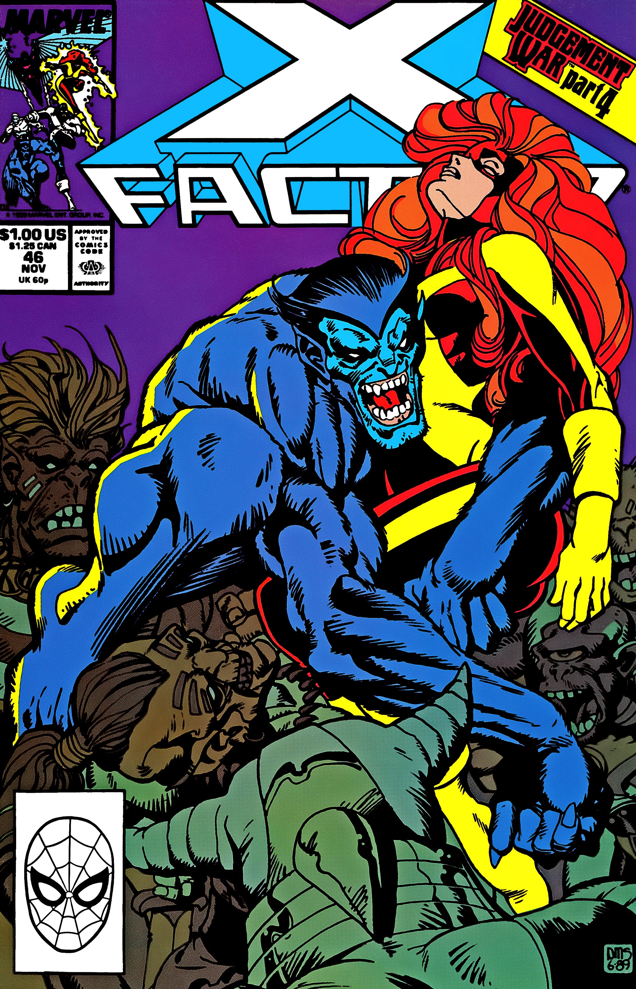 Read online X-Factor (1986) comic -  Issue #46 - 1