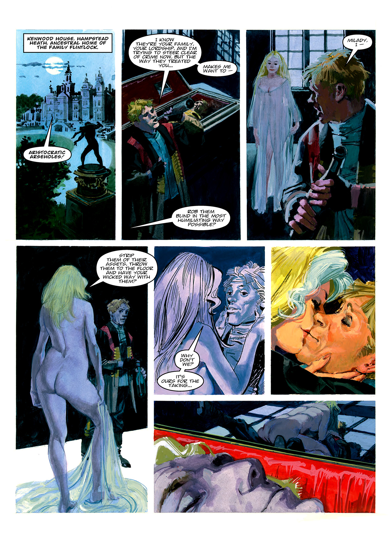 Read online Nikolai Dante comic -  Issue # TPB 11 - 142