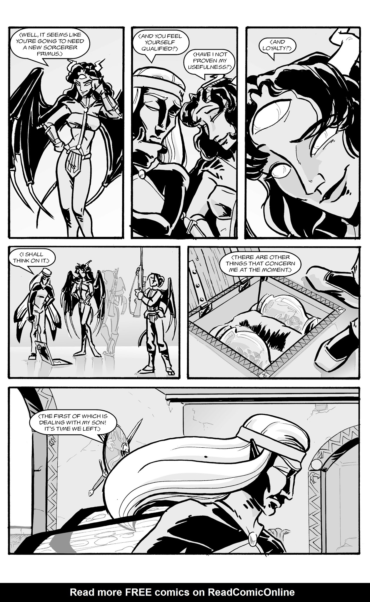 Read online Bureau of Mana Investigation comic -  Issue #6 - 16