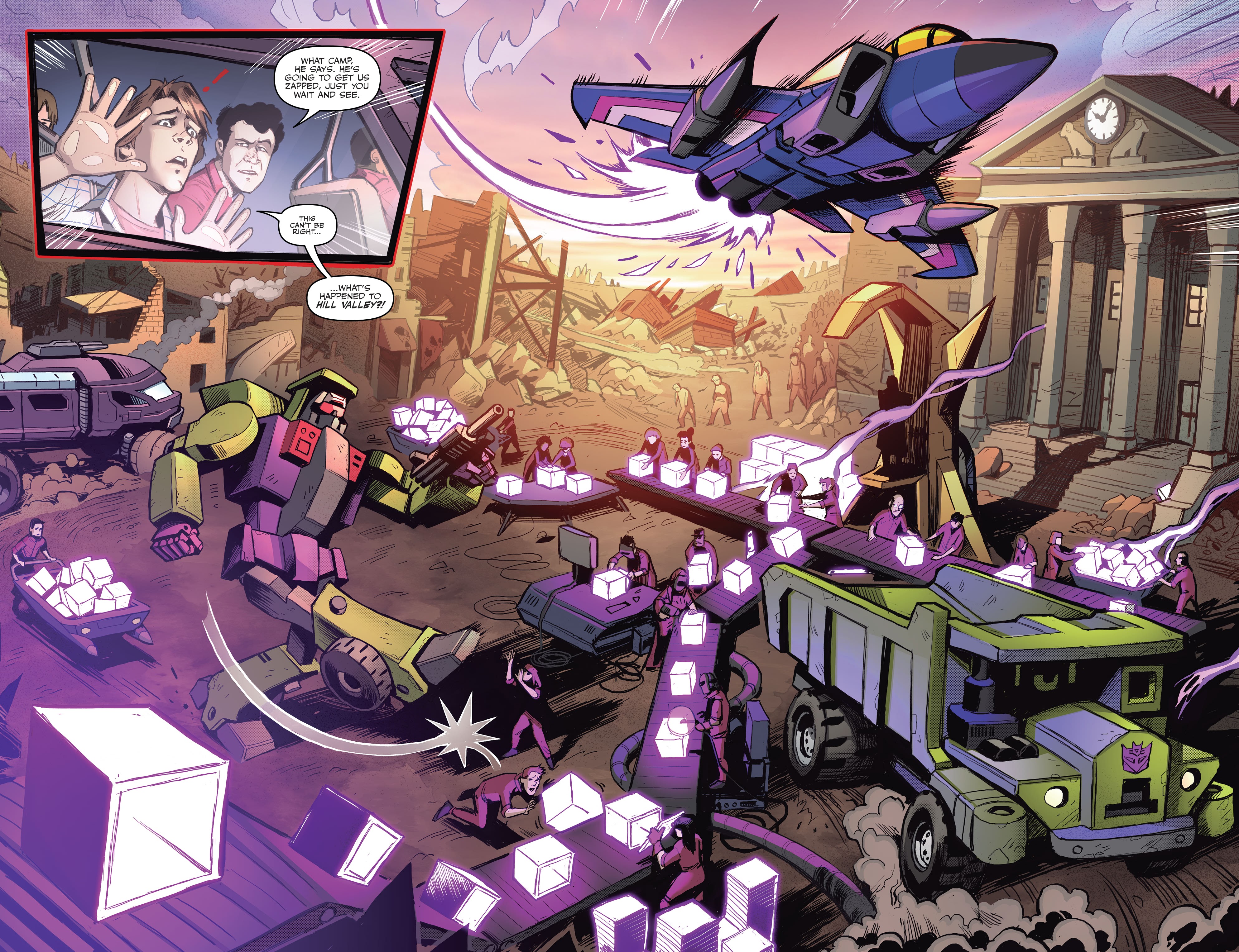 Read online Transformers: Back to the Future comic -  Issue #1 - 16