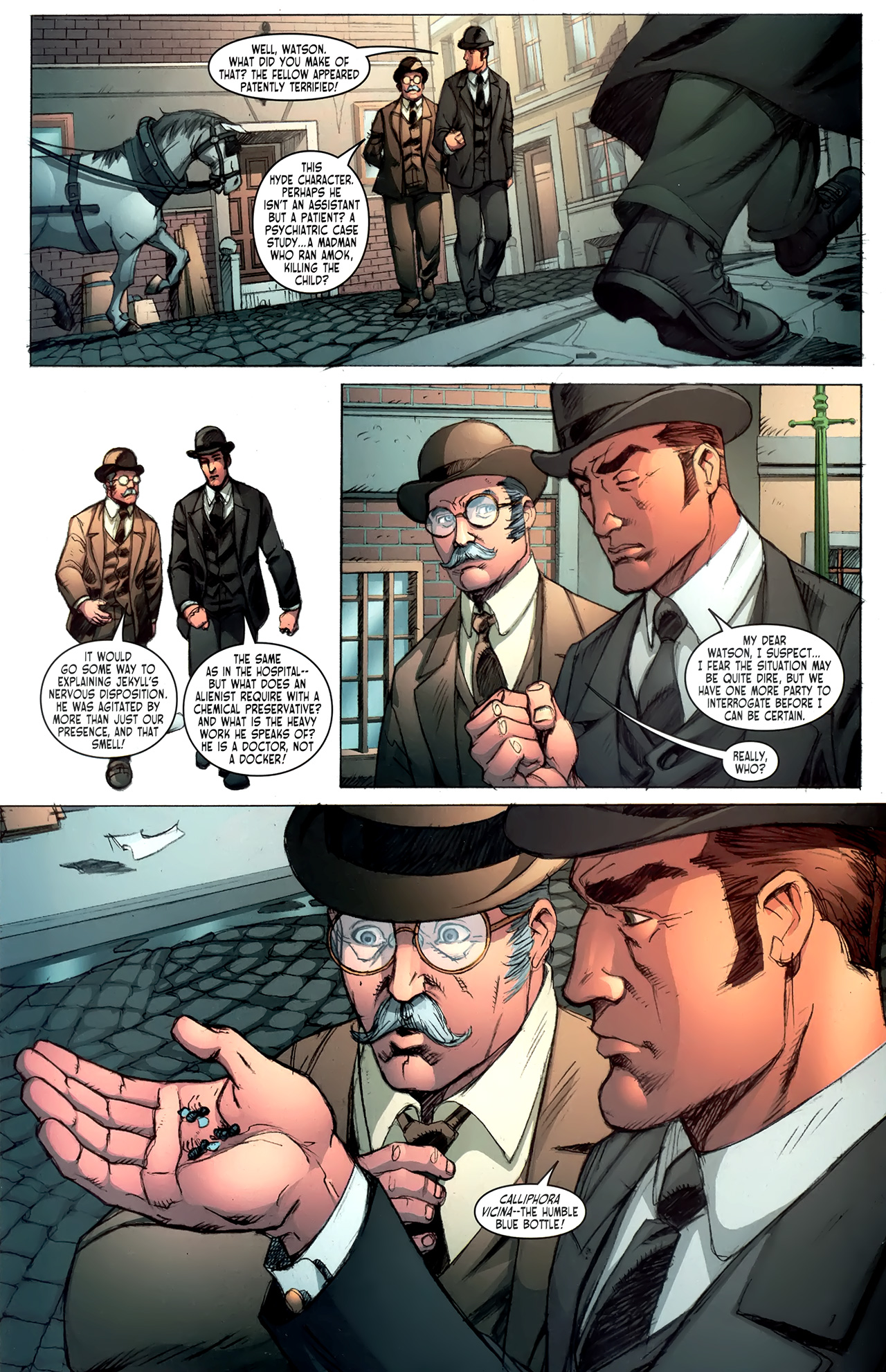 Read online Victorian Undead: Sherlock Holmes vs. Jekyll and Hyde comic -  Issue # Full - 20