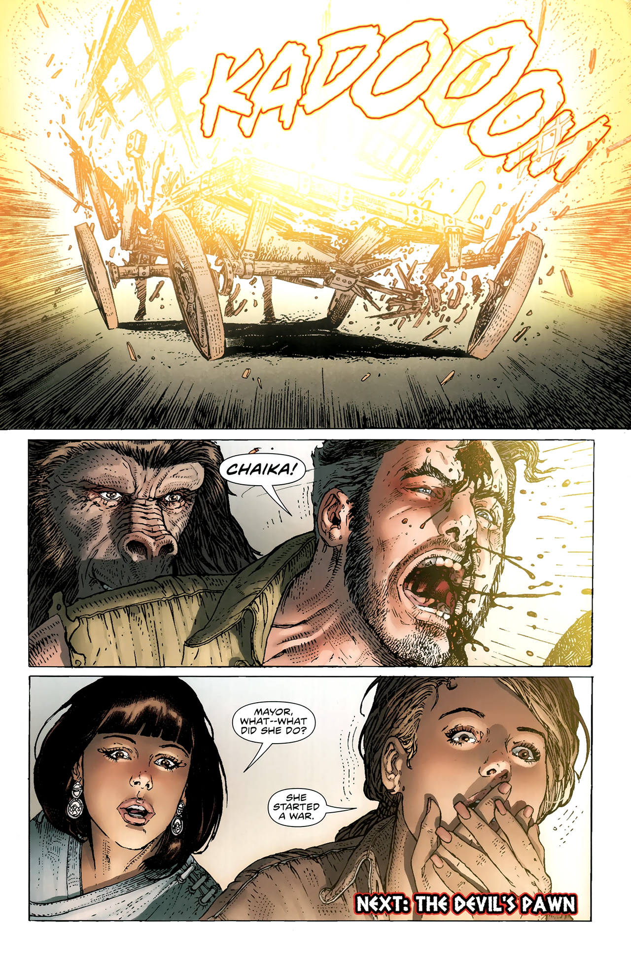Read online Planet of the Apes (2011) comic -  Issue #4 - 26