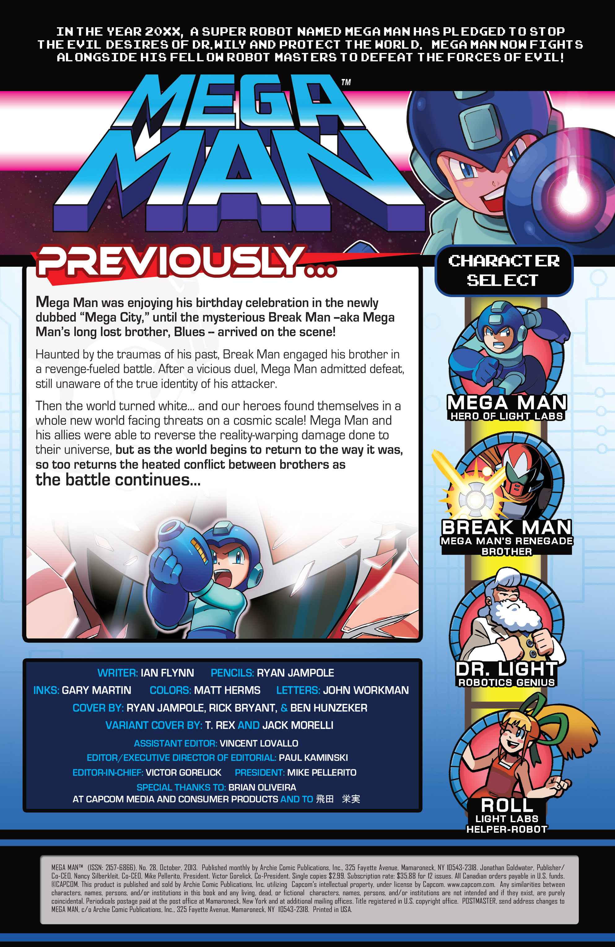 Read online Mega Man comic -  Issue #28 - 2