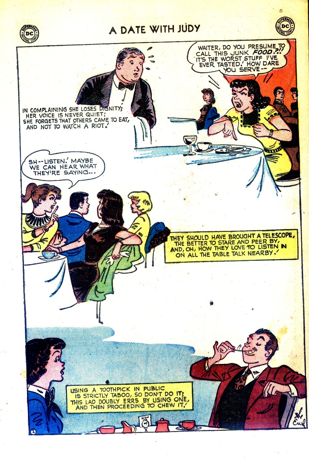 Read online A Date with Judy comic -  Issue #35 - 20