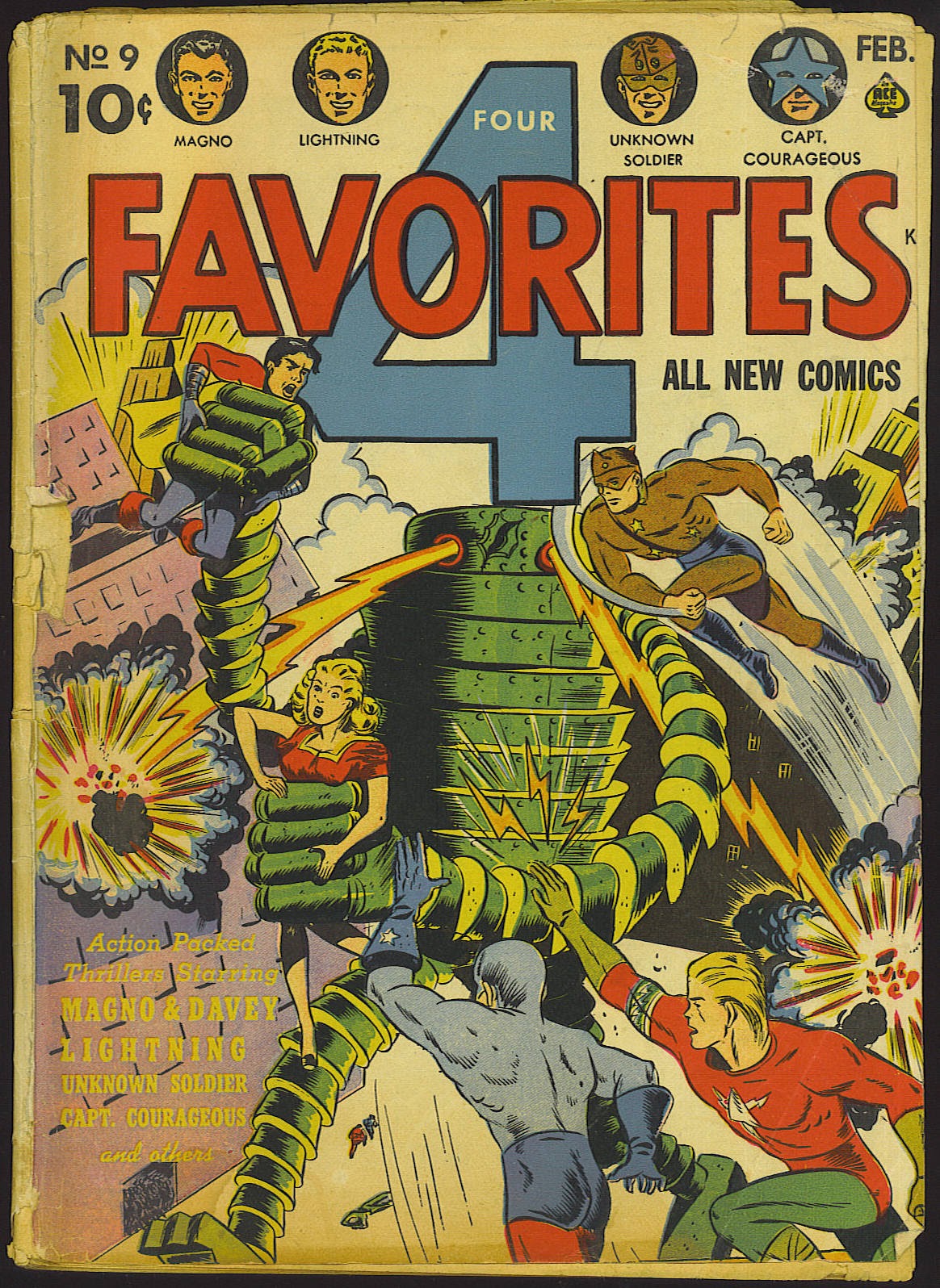 Read online Four Favorites comic -  Issue #9 - 1