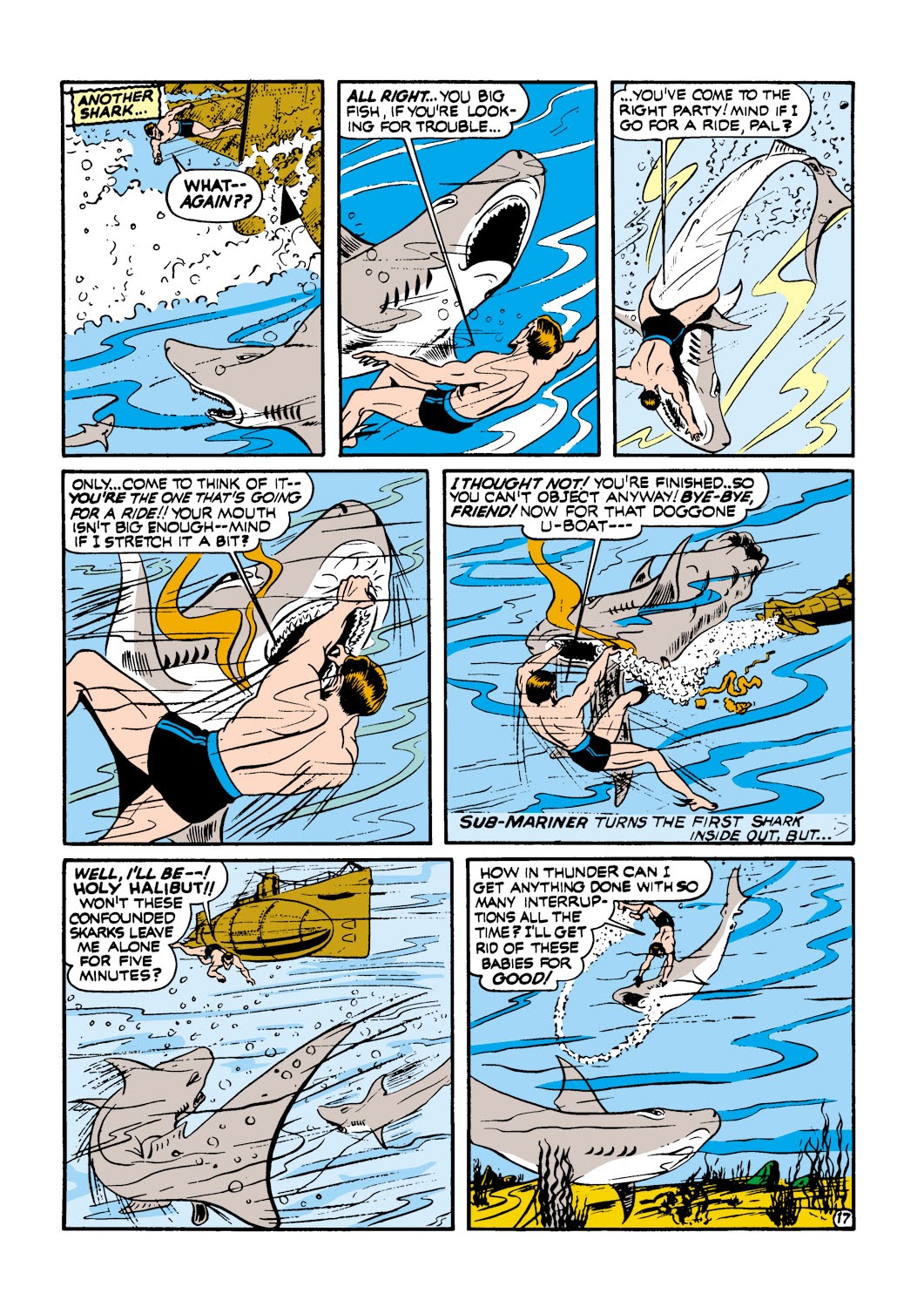 Read online Sub-Mariner Comics comic -  Issue #1 - 40