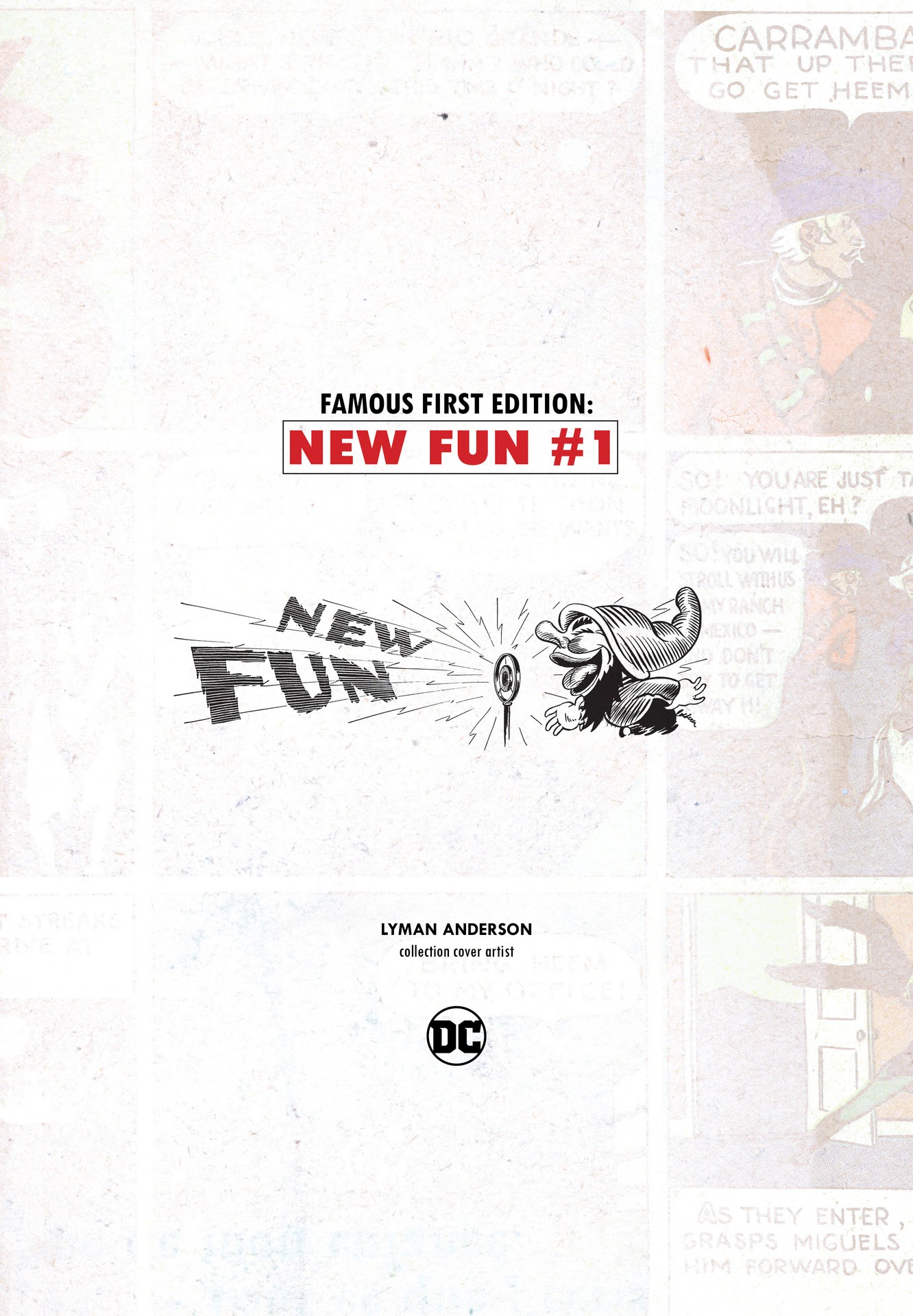 Read online Famous First Edition: New Fun #1 C-63 comic -  Issue #1 C-63 Full - 2
