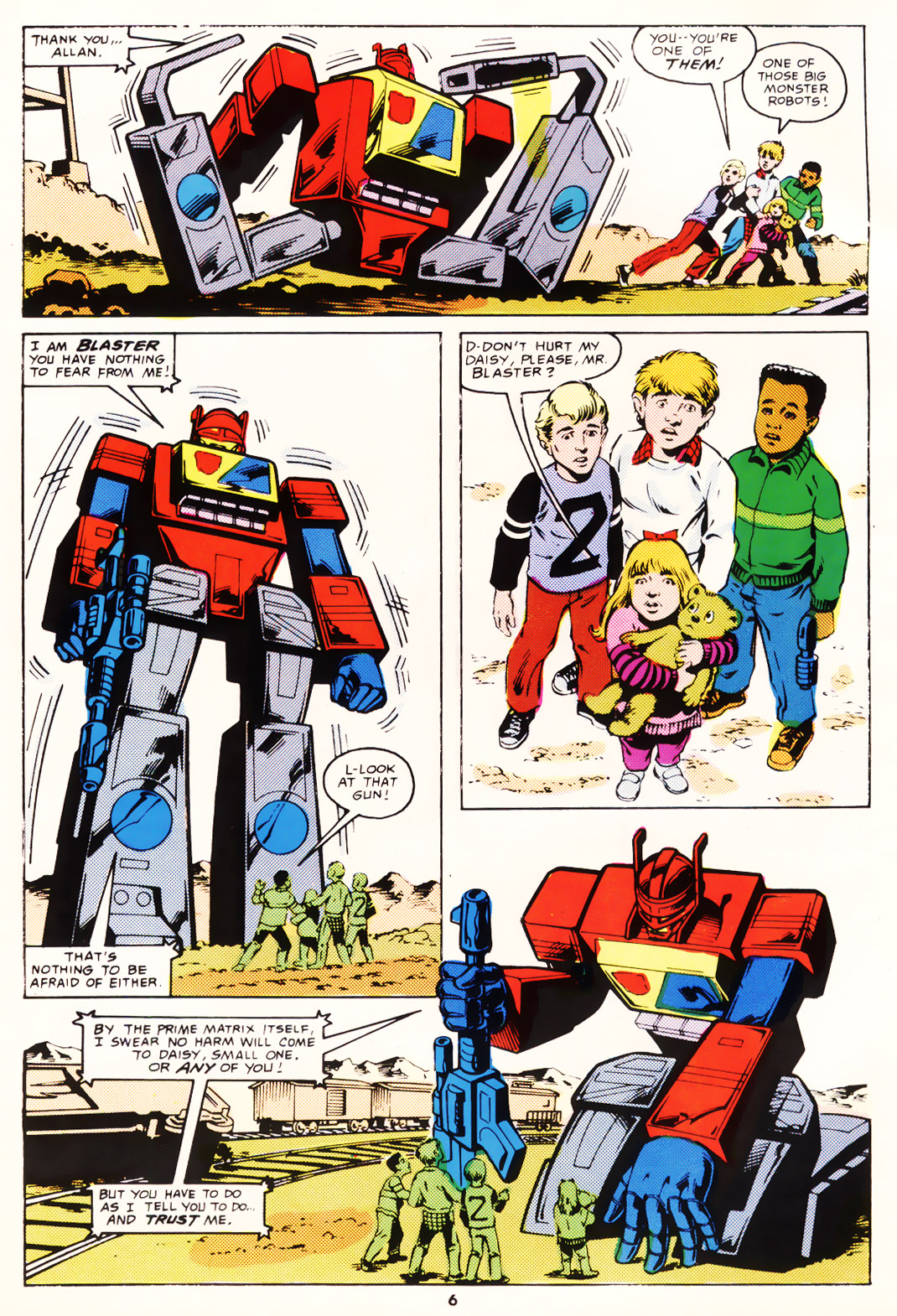 Read online The Transformers (UK) comic -  Issue #142 - 6
