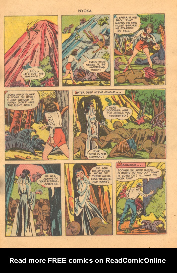 Read online Nyoka the Jungle Girl (1945) comic -  Issue #73 - 7
