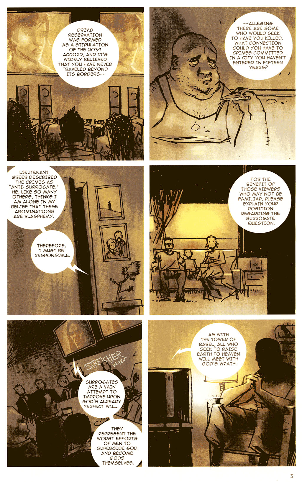 Read online The Surrogates comic -  Issue #3 - 5