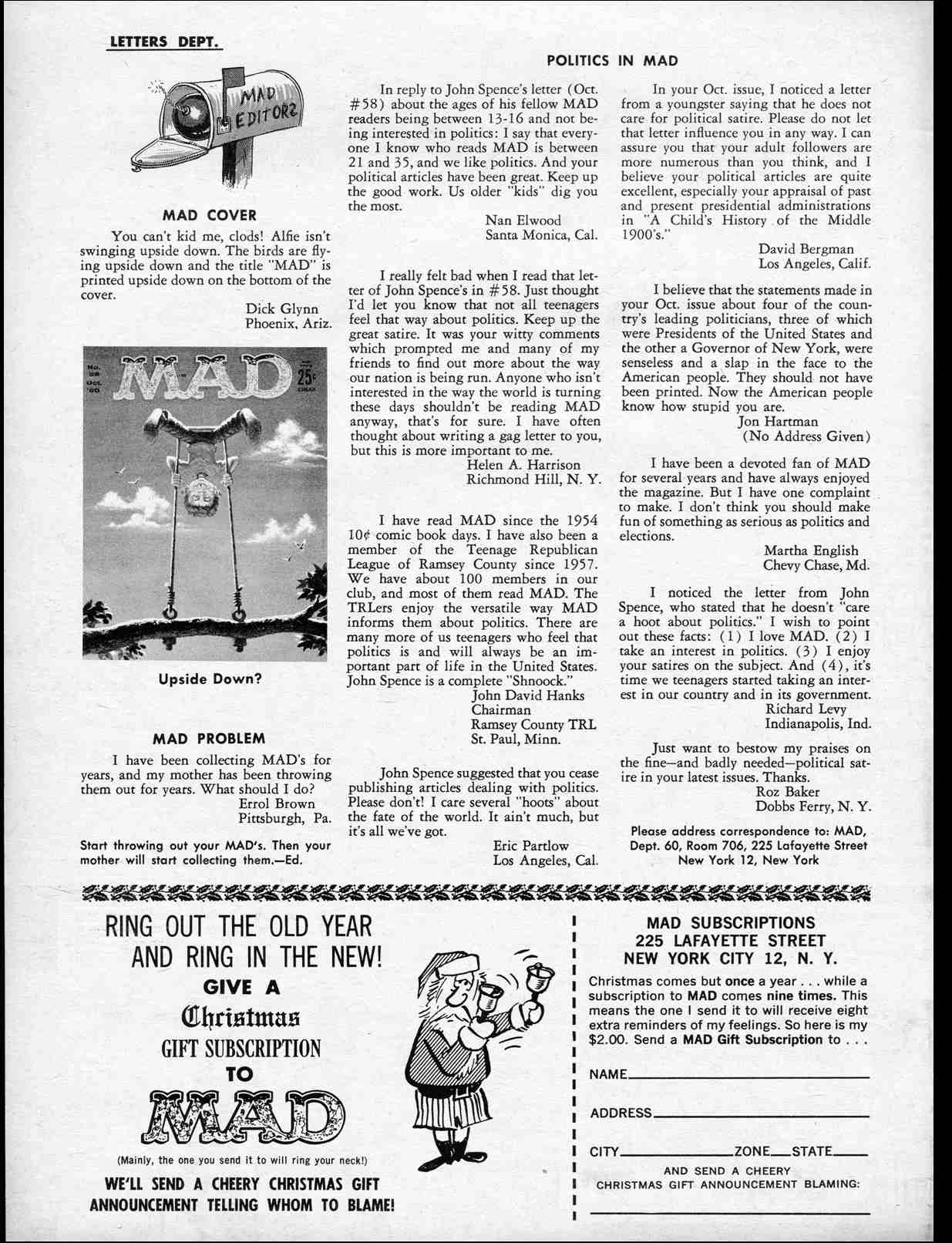 Read online MAD comic -  Issue #60 - 4