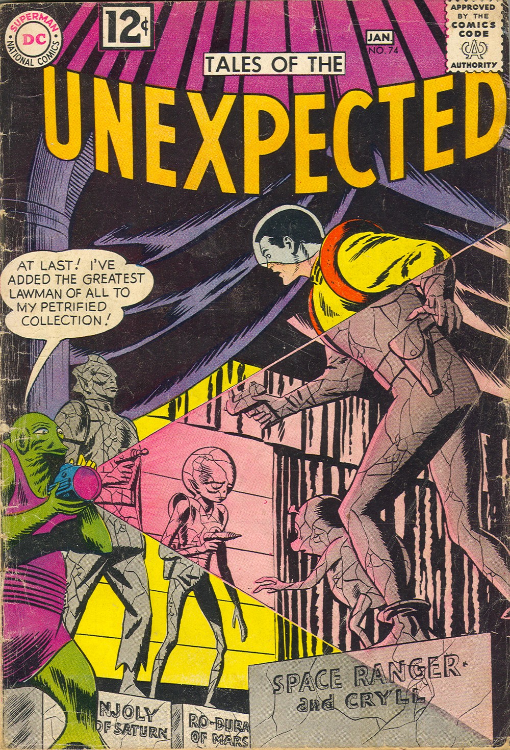 Read online Tales of the Unexpected comic -  Issue #74 - 1