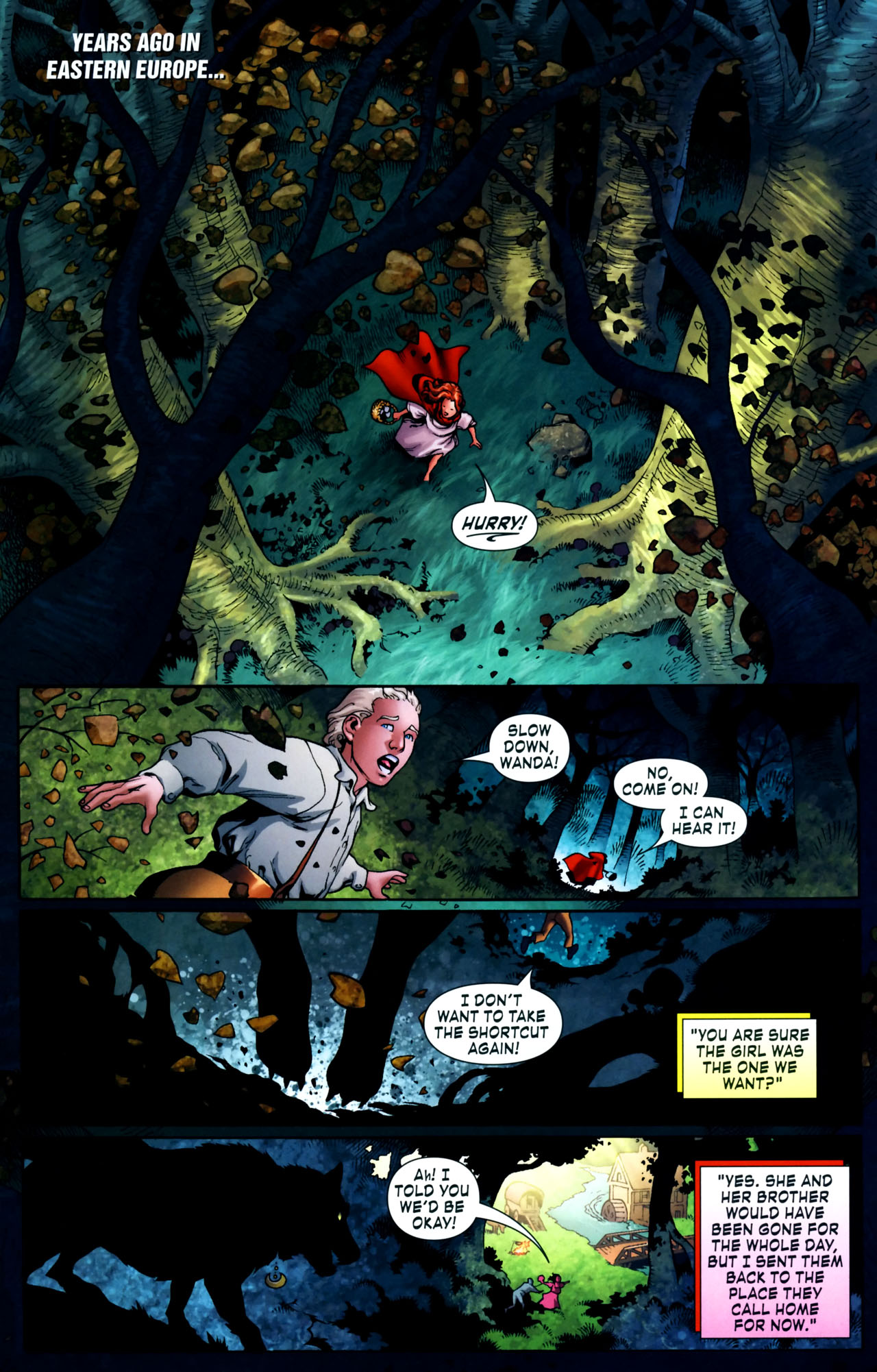 Read online Mystic Arcana: Scarlet Witch comic -  Issue # Full - 4