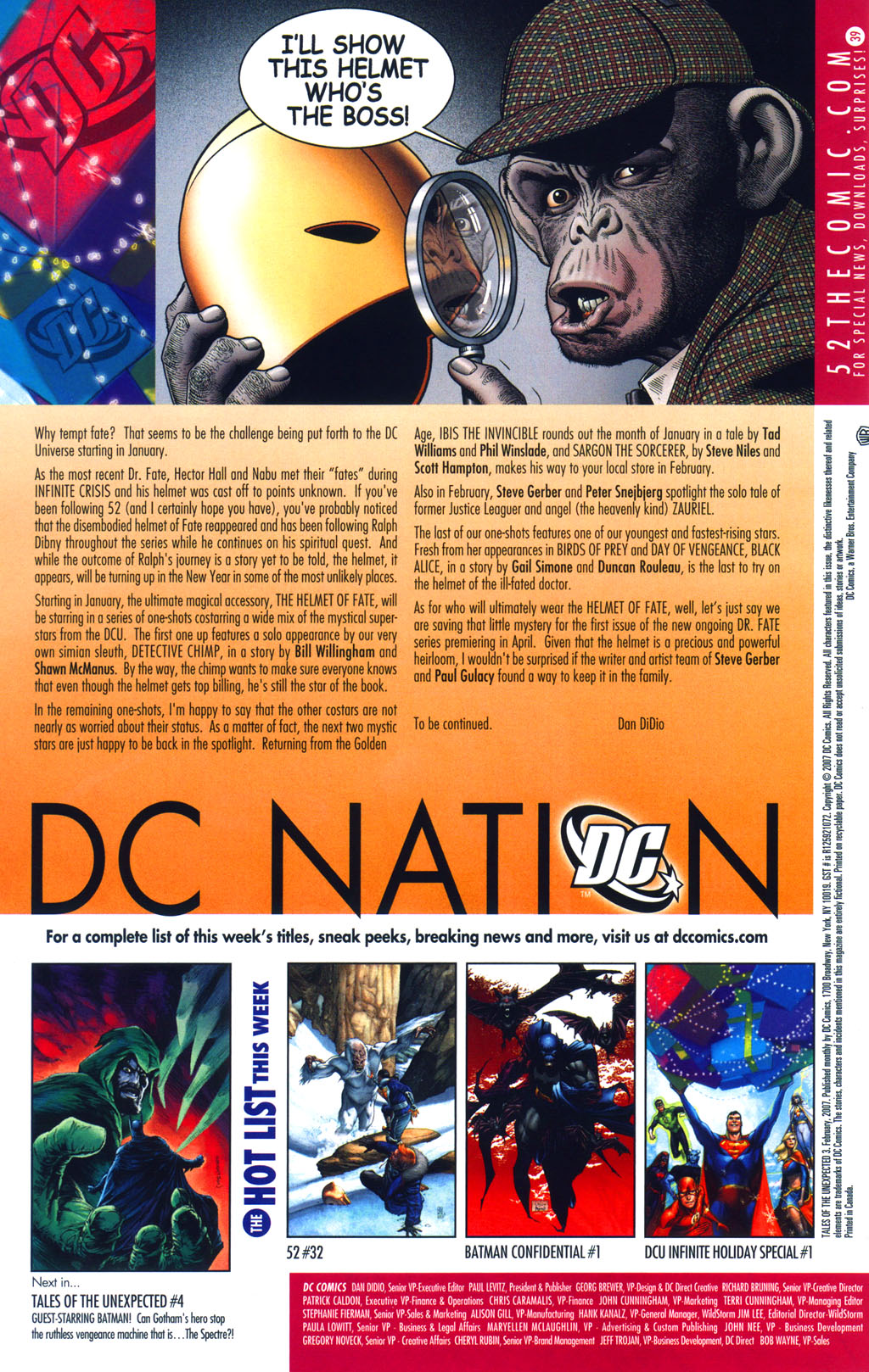 Read online Tales of the Unexpected (2006) comic -  Issue #3 - 40