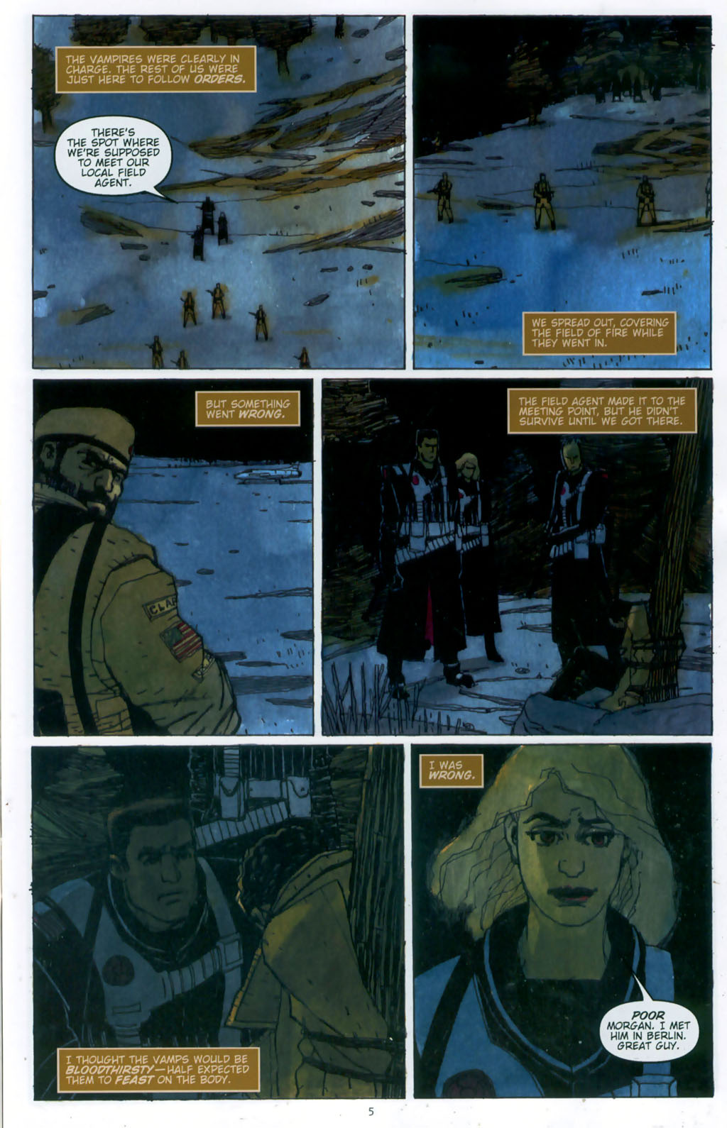 CVO: Covert Vampiric Operations - Human Touch issue Full - Page 7