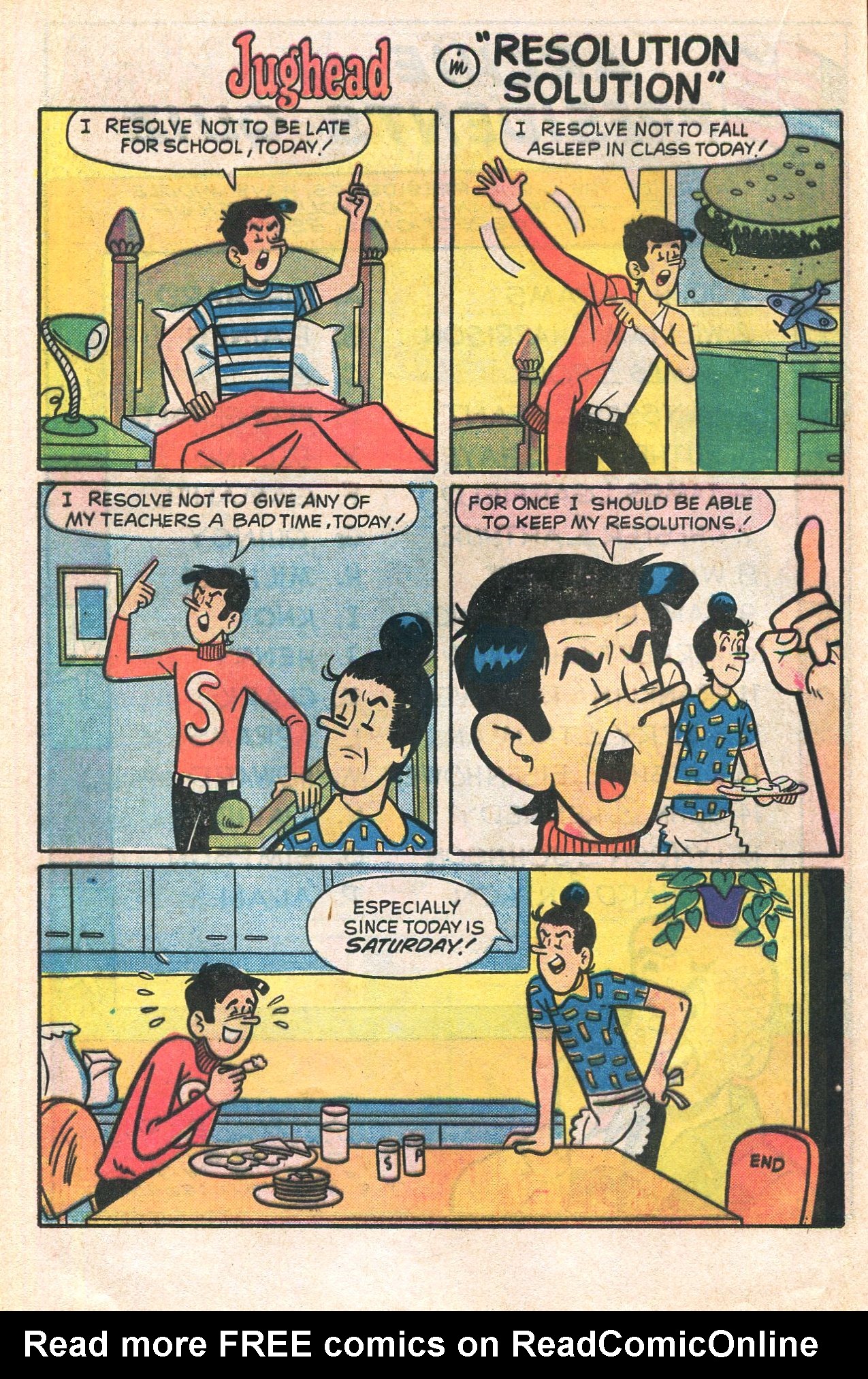 Read online Archie's Joke Book Magazine comic -  Issue #219 - 16