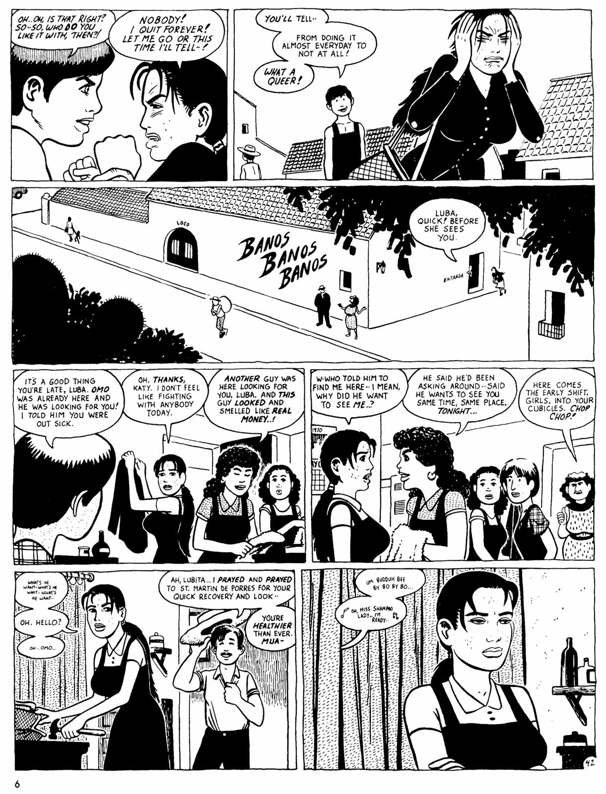 Read online Love and Rockets (1982) comic -  Issue #31 - 8