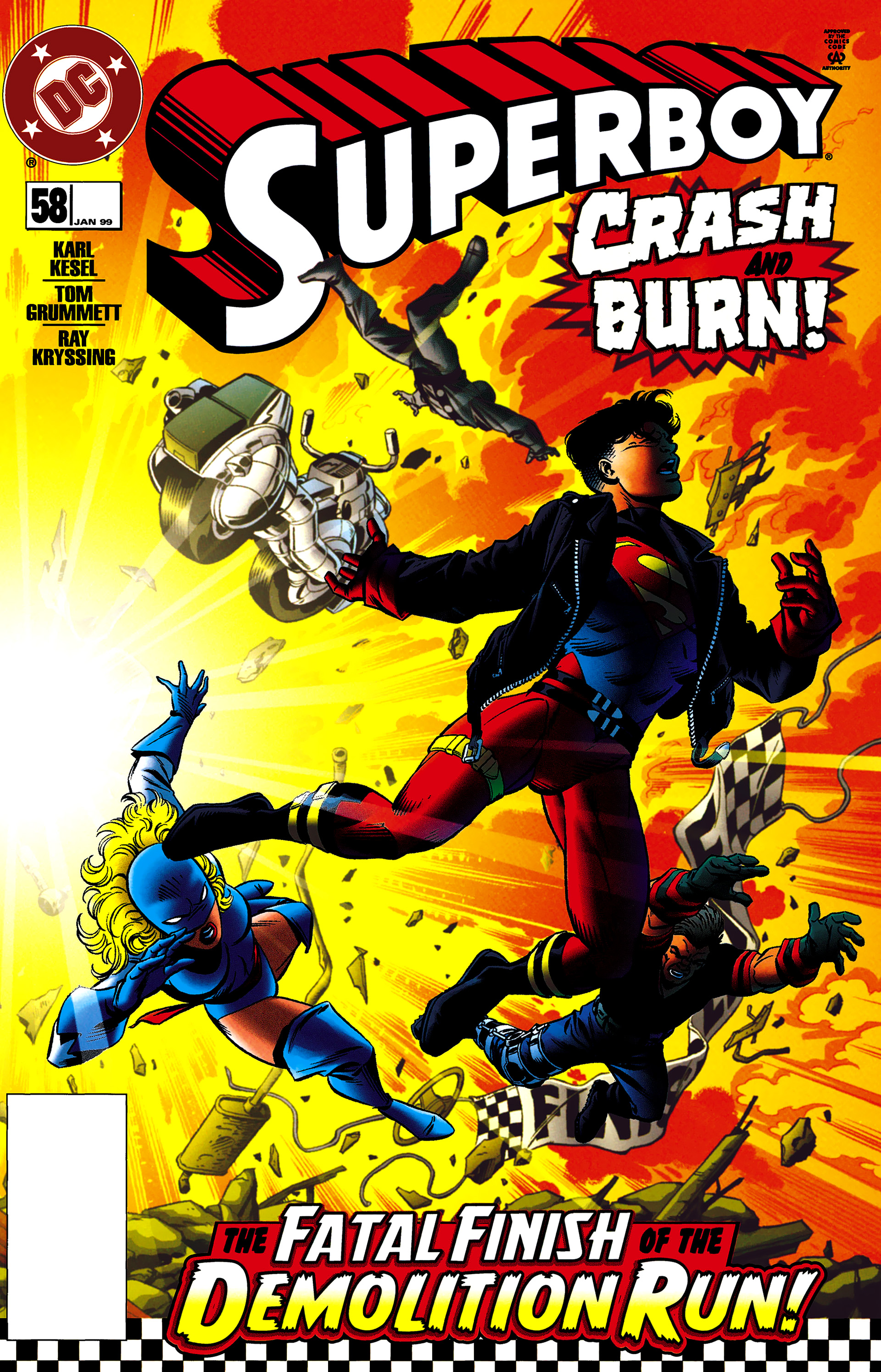 Read online Superboy (1994) comic -  Issue #58 - 1