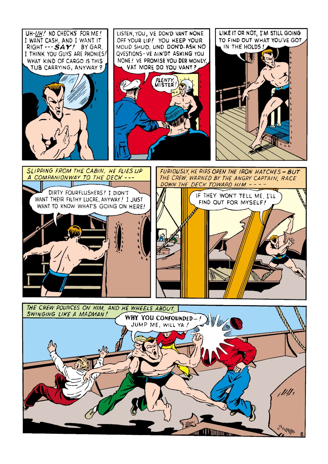 Read online Sub-Mariner Comics comic -  Issue #2 - 11