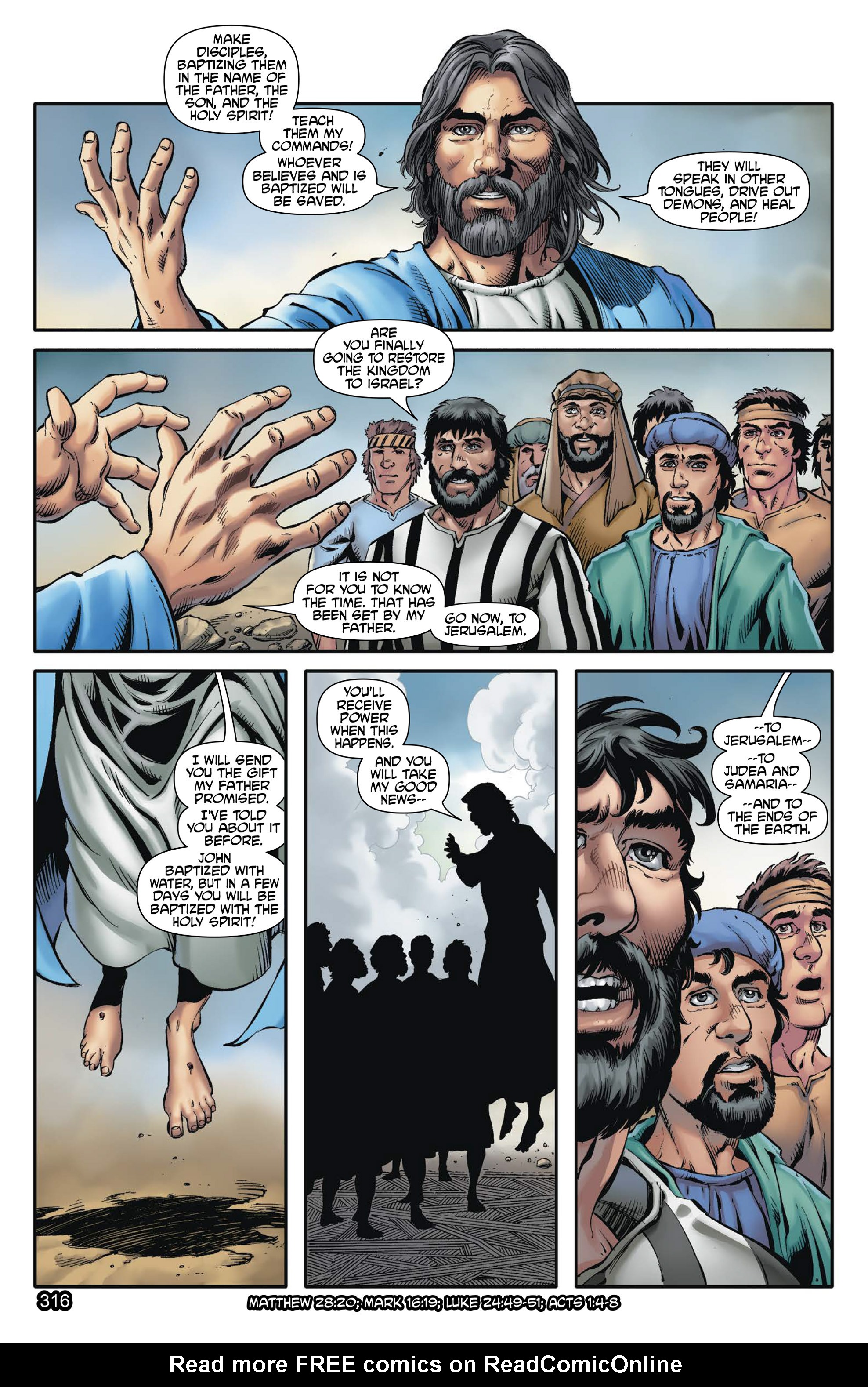 Read online The Kingstone Bible comic -  Issue #9 - 320