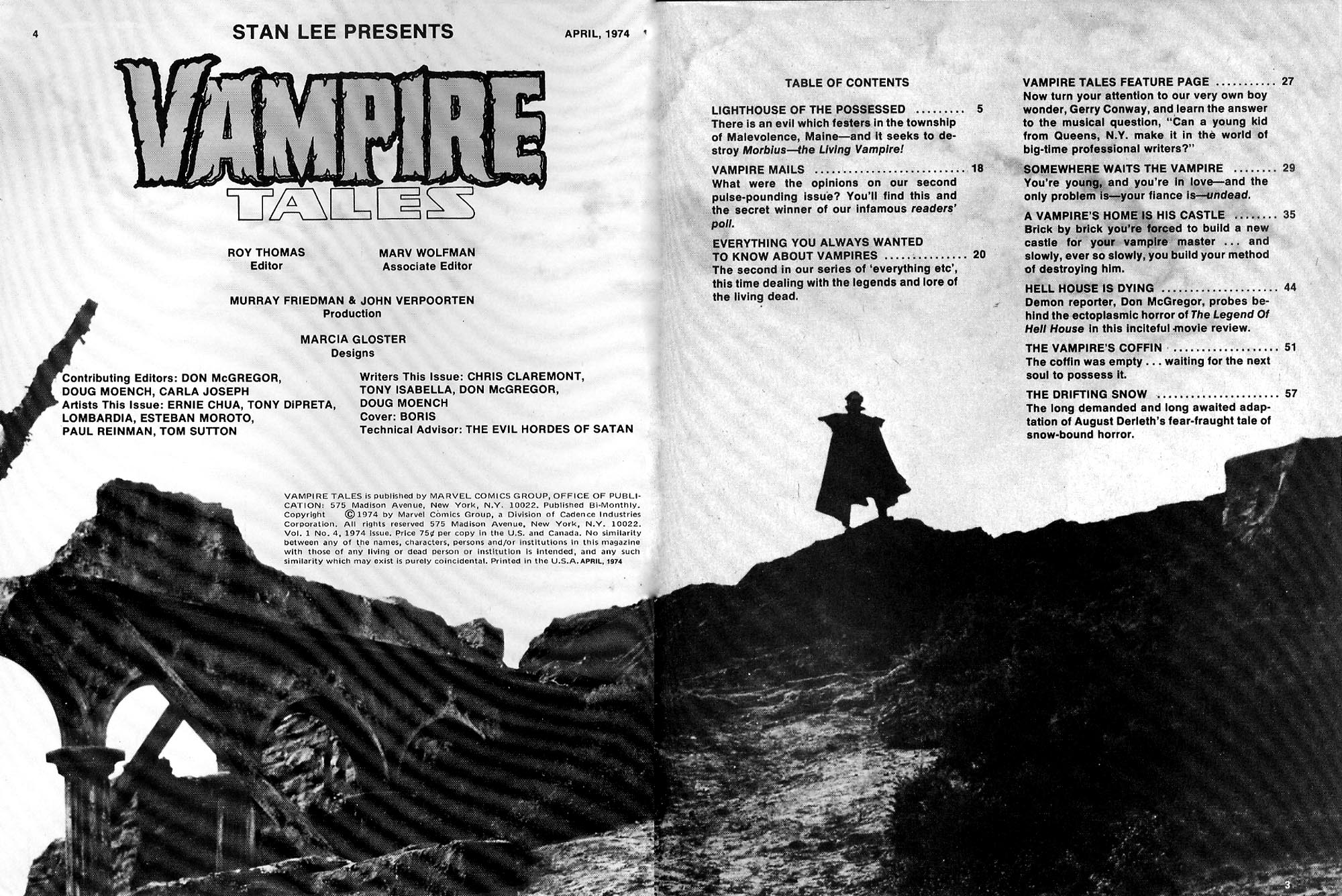 Read online Vampire Tales comic -  Issue #4 - 2