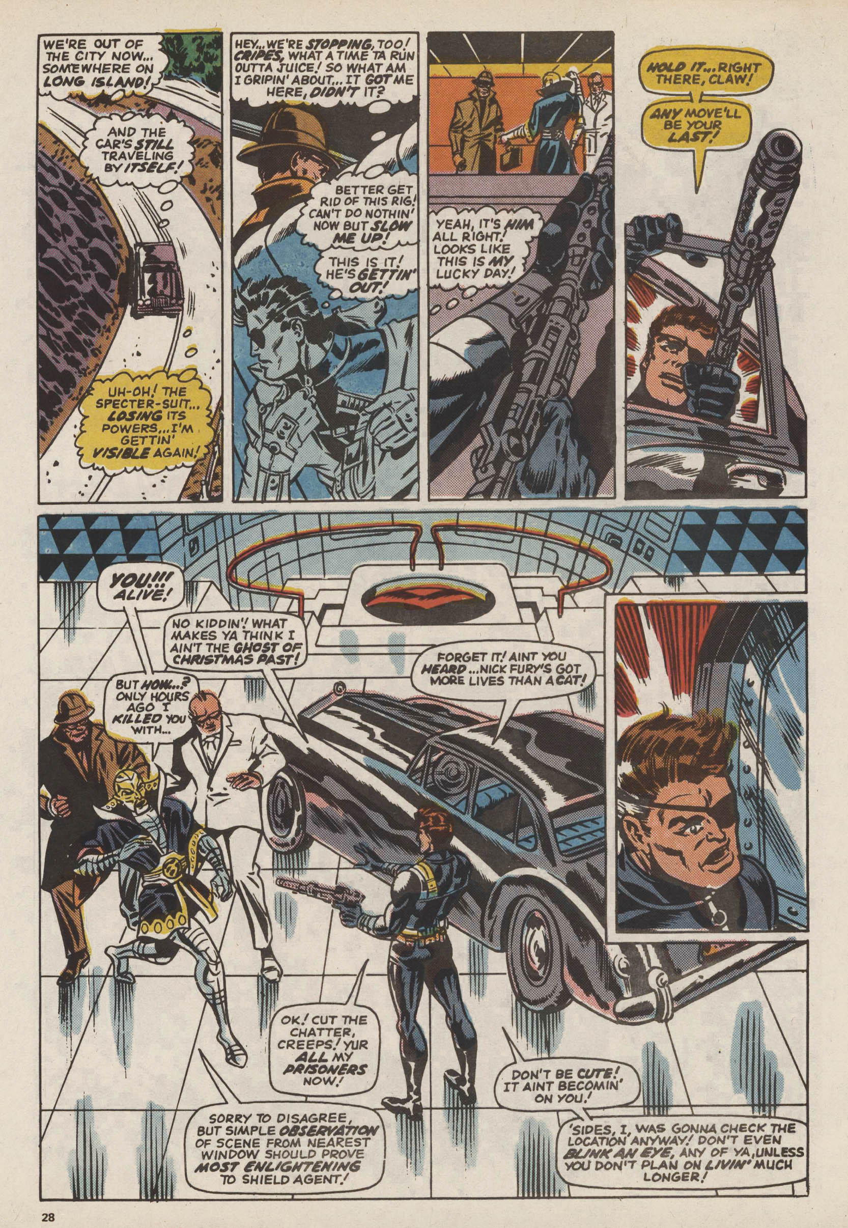 Read online Captain Britain (1976) comic -  Issue #12 - 27
