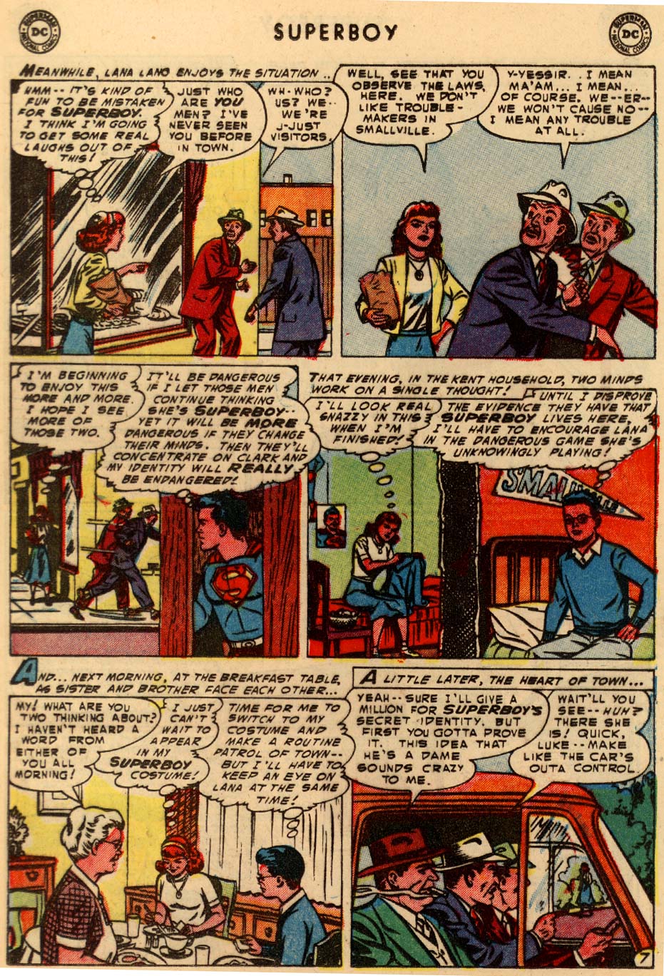 Read online Superboy (1949) comic -  Issue #36 - 19