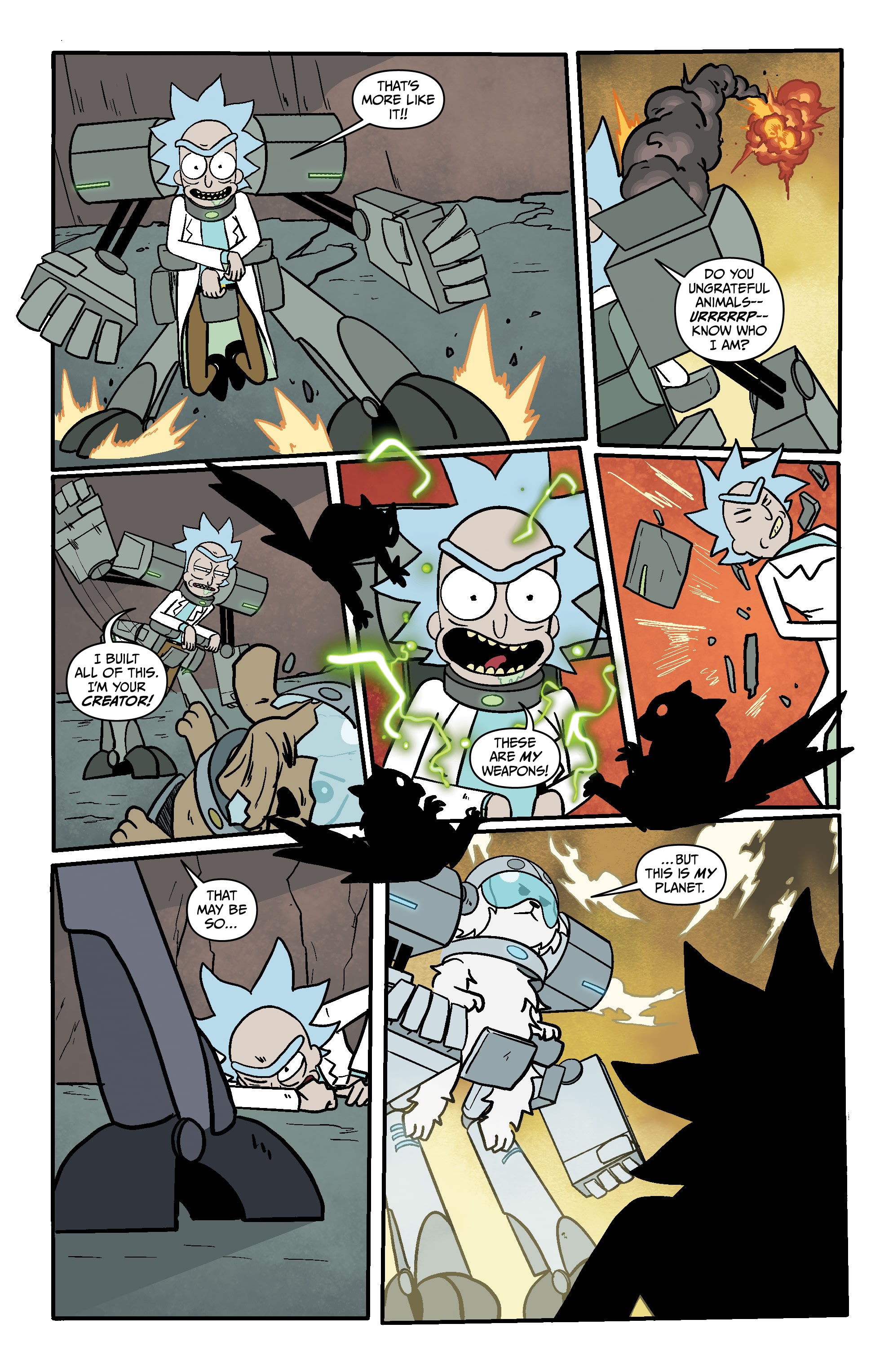 Read online Rick and Morty Presents: Snuffles Goes to War comic -  Issue # Full - 28