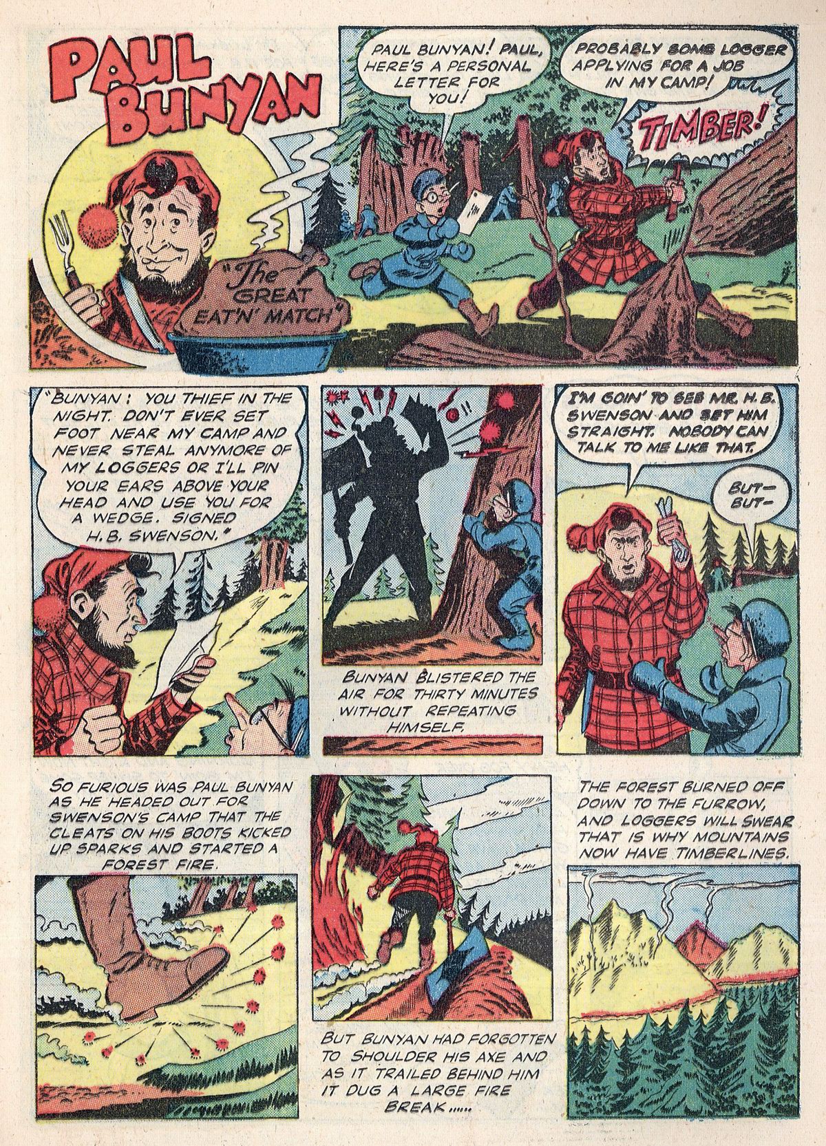 Read online Blondie Comics (1947) comic -  Issue #9 - 20