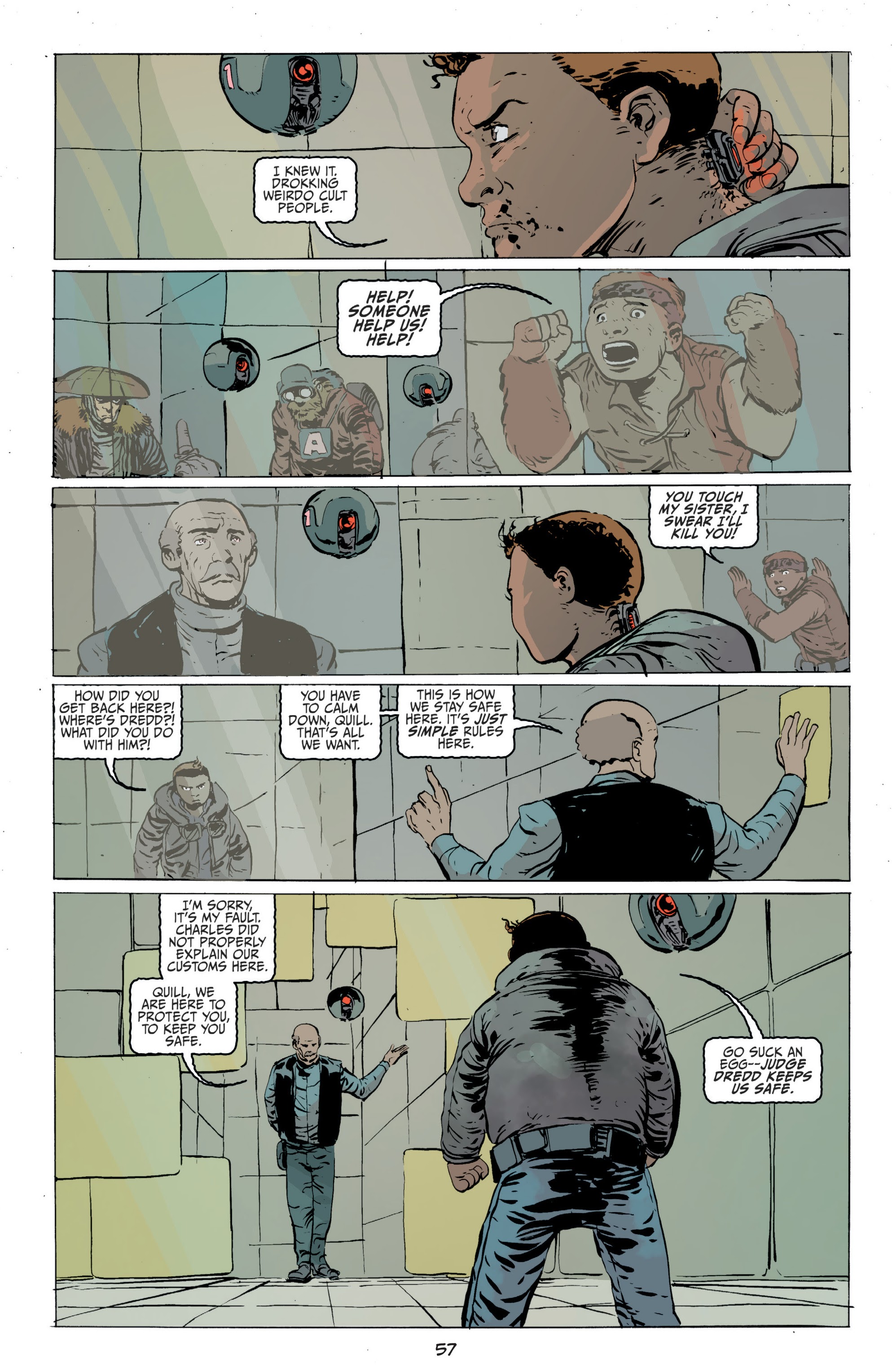 Read online Judge Dredd: Mega-City Zero comic -  Issue # TPB 2 - 57