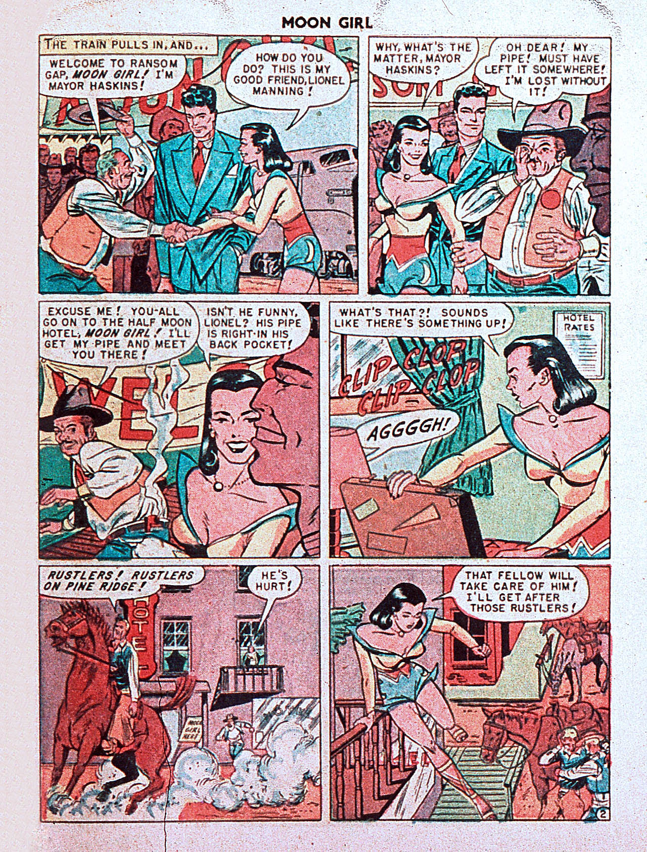 Read online Moon Girl (1947) comic -  Issue #2 - 33