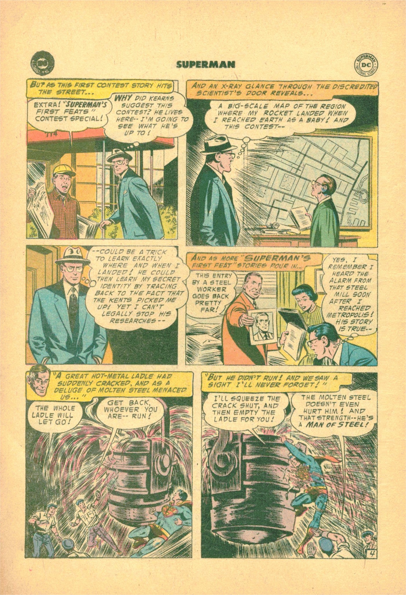 Read online Superman (1939) comic -  Issue #106 - 6