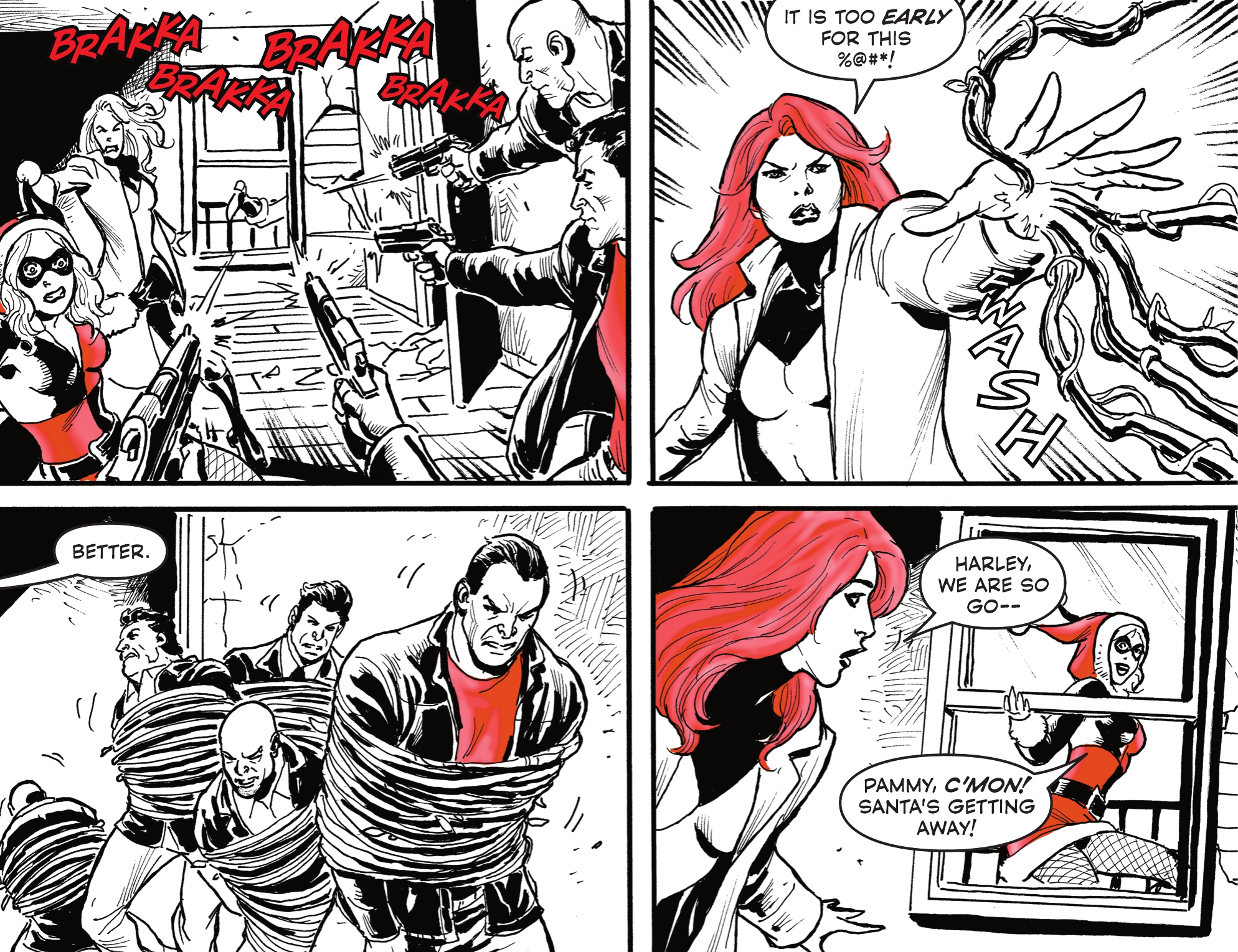 Read online Harley Quinn Black   White   Red comic -  Issue #17 - 14