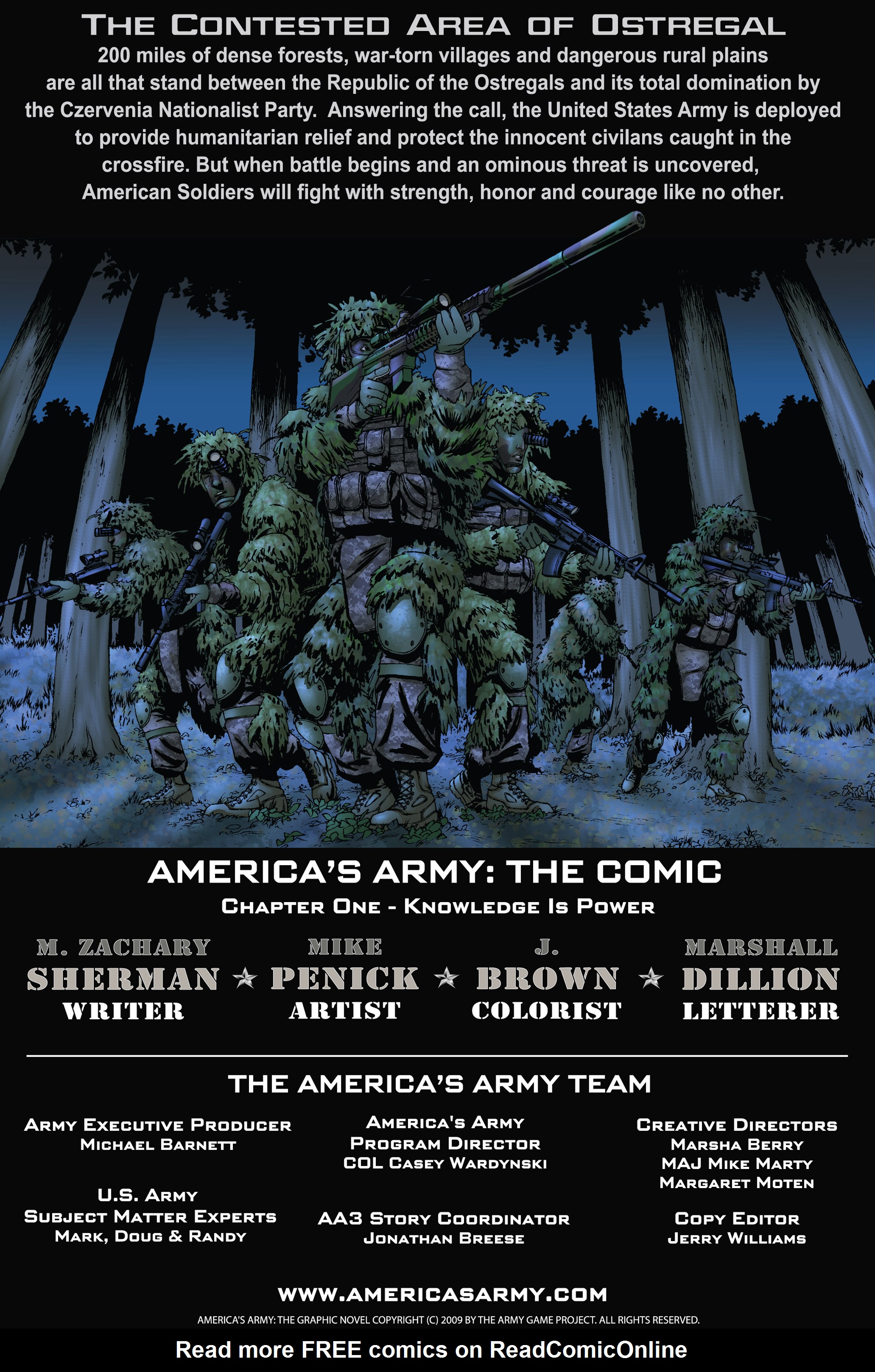 Read online America's Army comic -  Issue #1 - 2