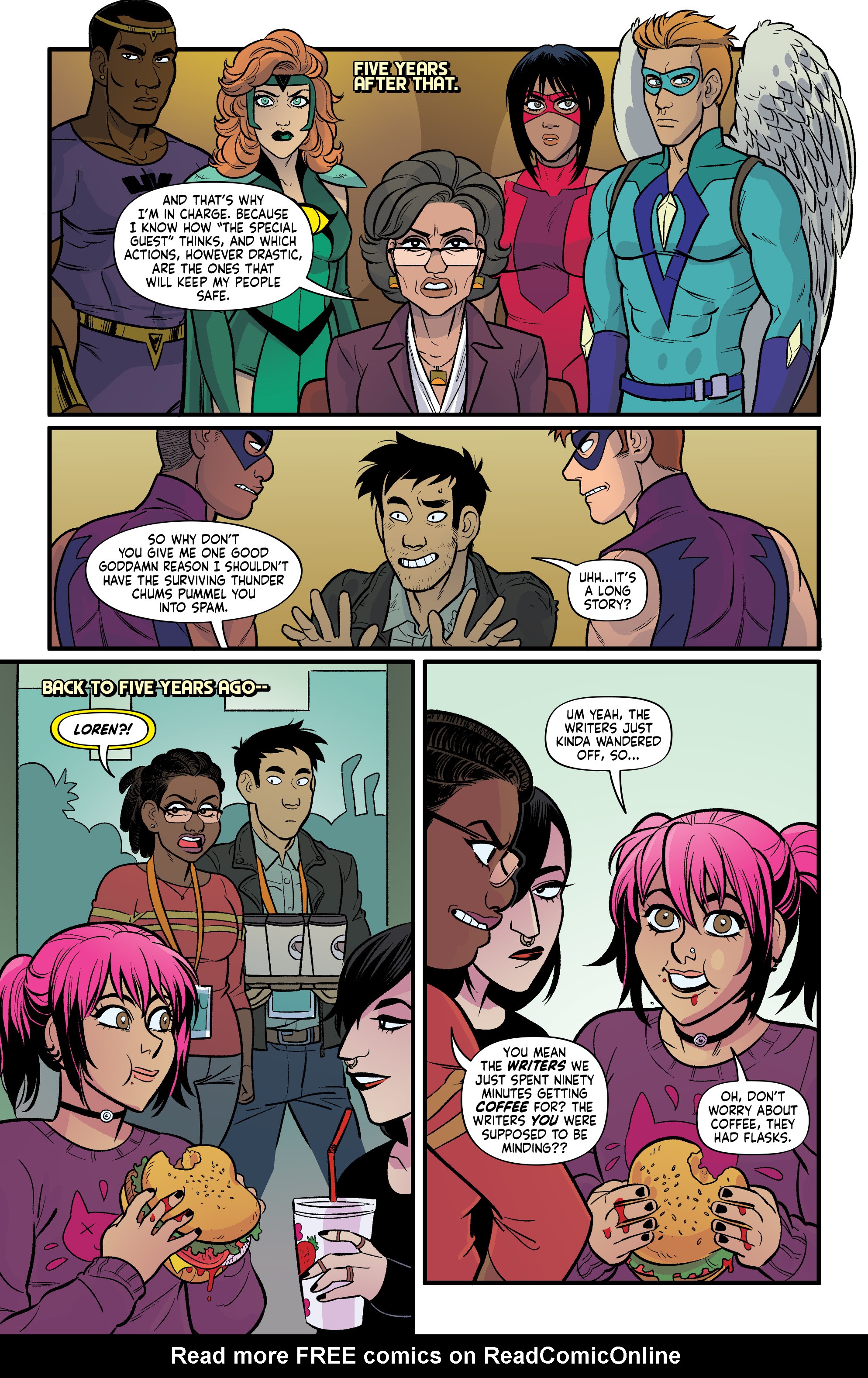 Read online The Long Con comic -  Issue #6 - 9