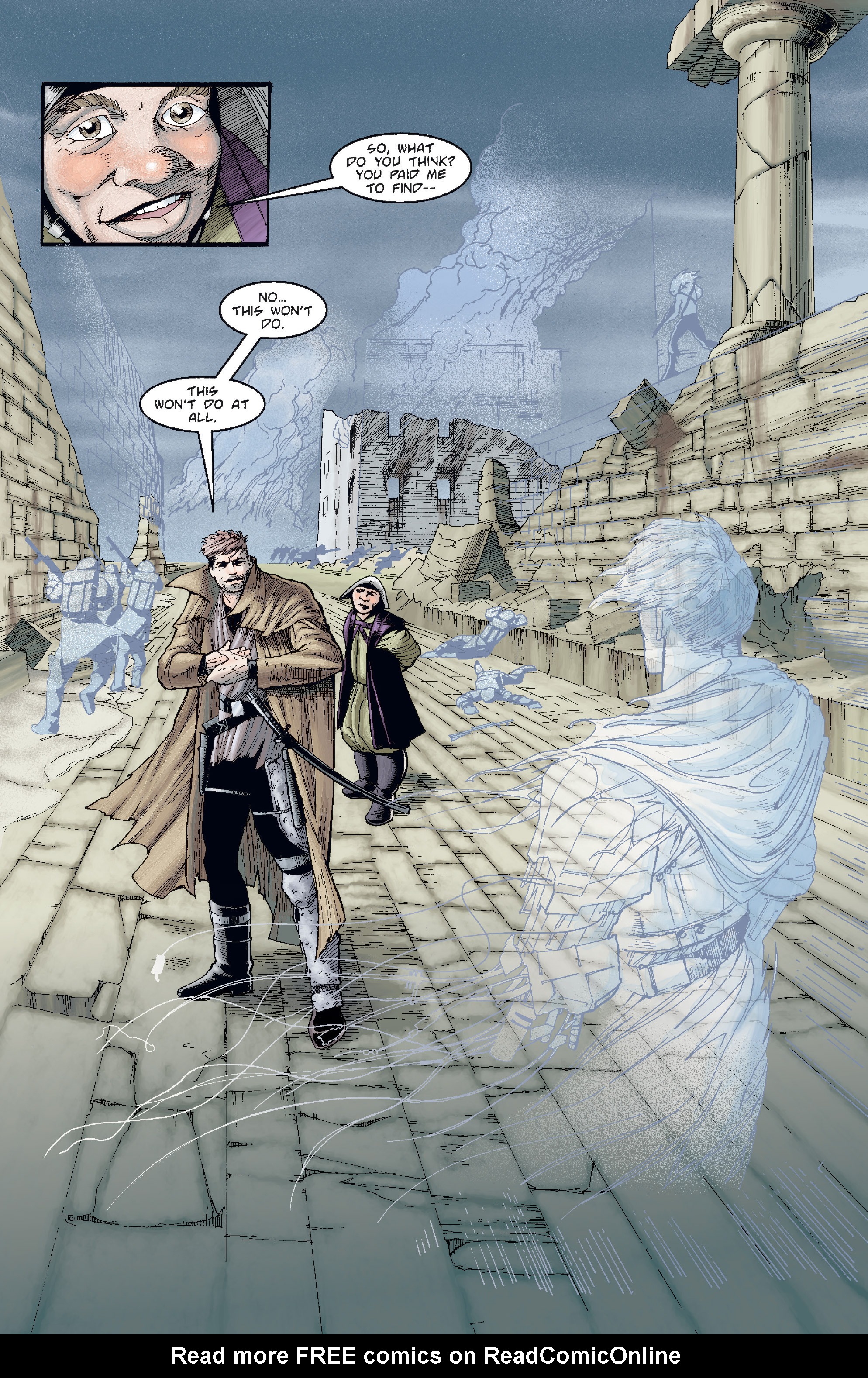 Read online Star Wars: Tales of the Jedi - Redemption comic -  Issue #1 - 7