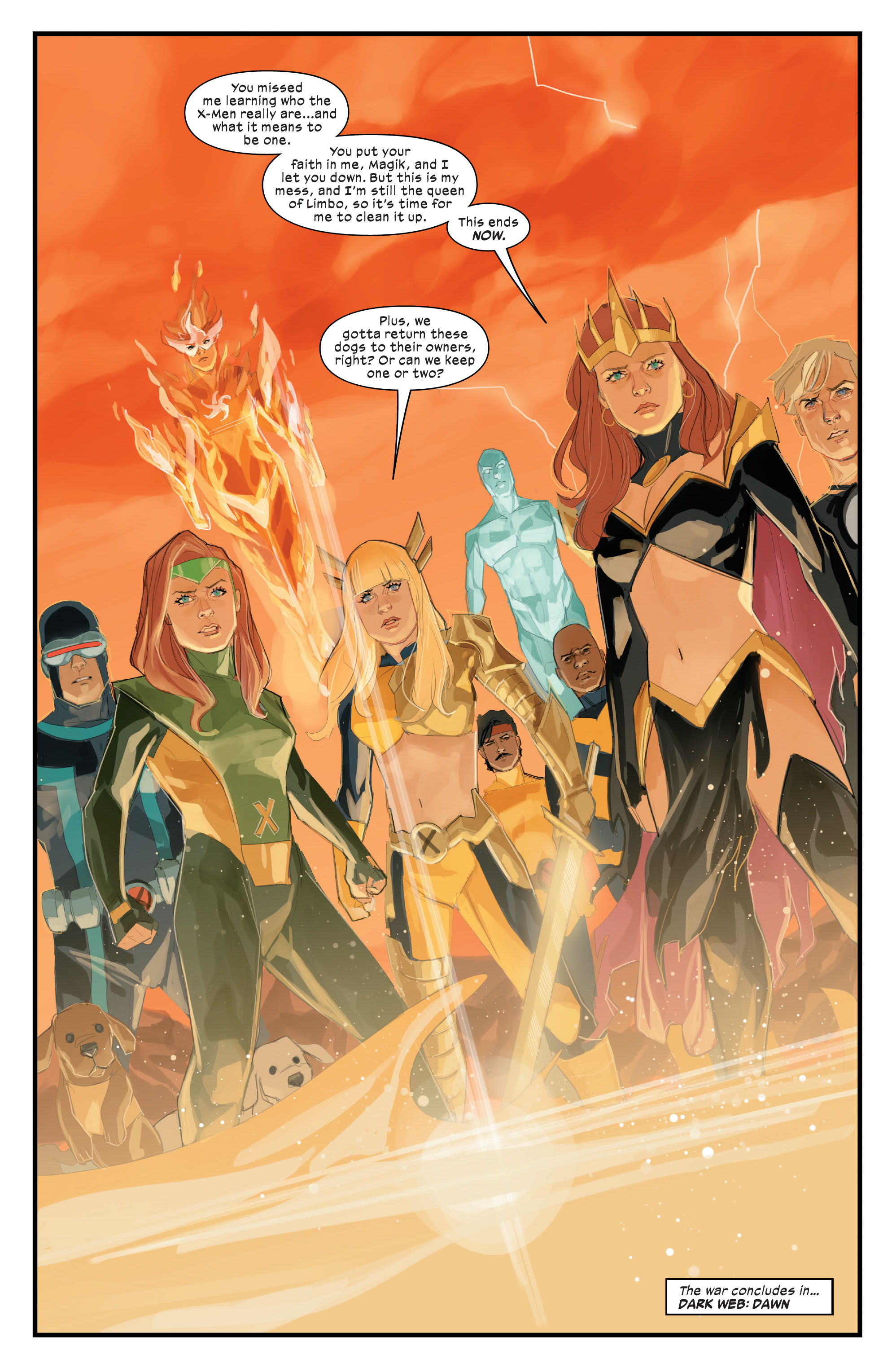 Read online Dark Web: X-Men comic -  Issue #3 - 25
