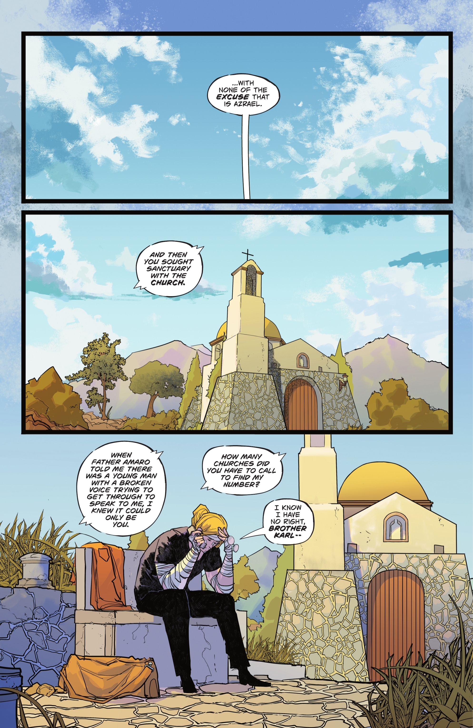Read online Sword Of Azrael comic -  Issue #4 - 21