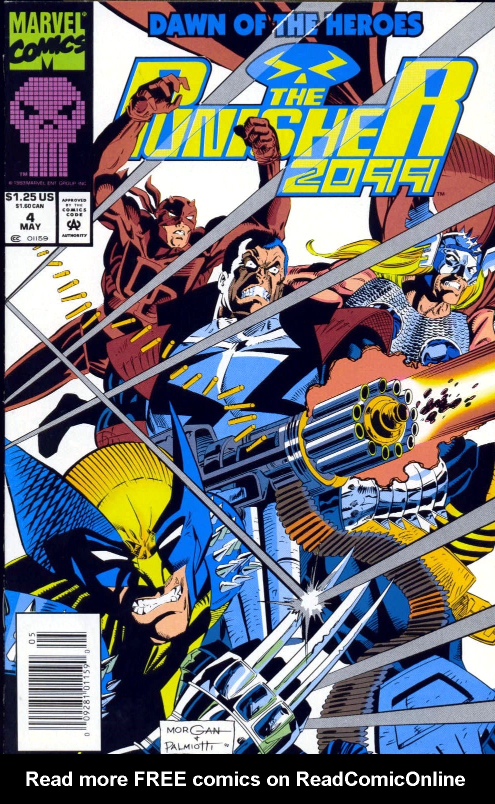 Read online Punisher 2099 comic -  Issue #4 - 2