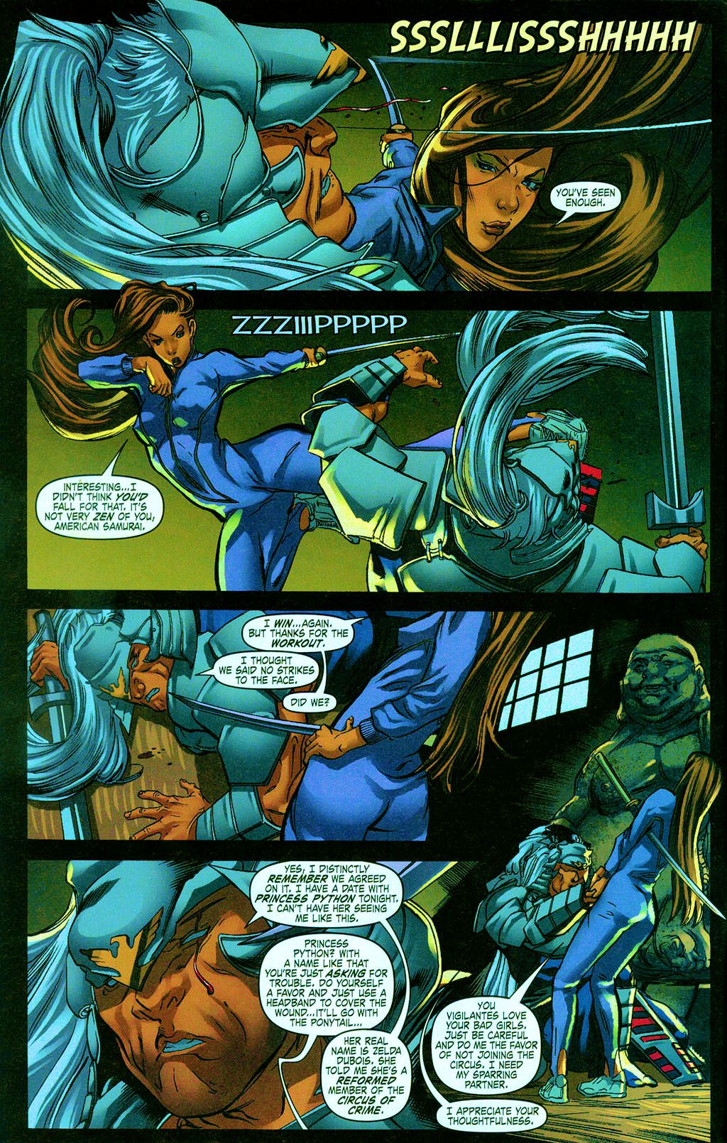 Read online Daughters of the Dragon comic -  Issue #5 - 6