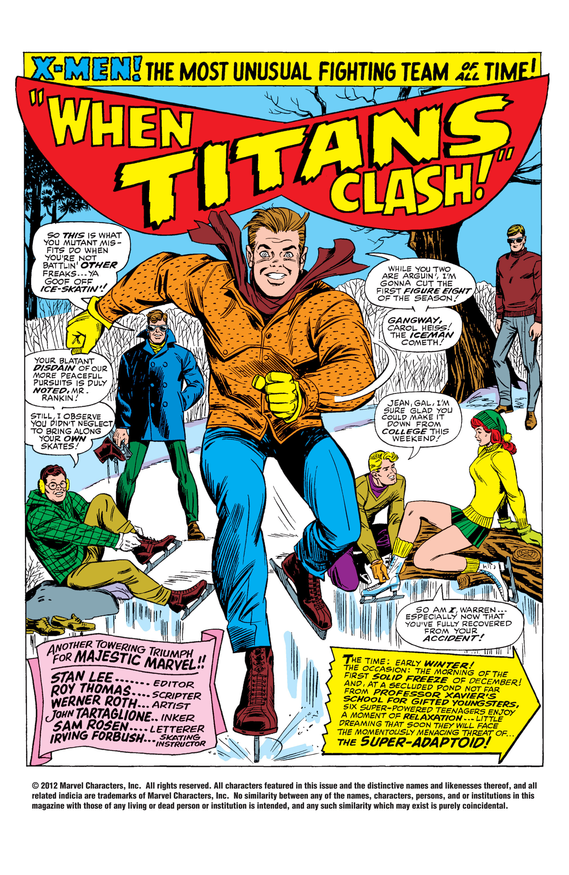 Read online Uncanny X-Men (1963) comic -  Issue #29 - 2