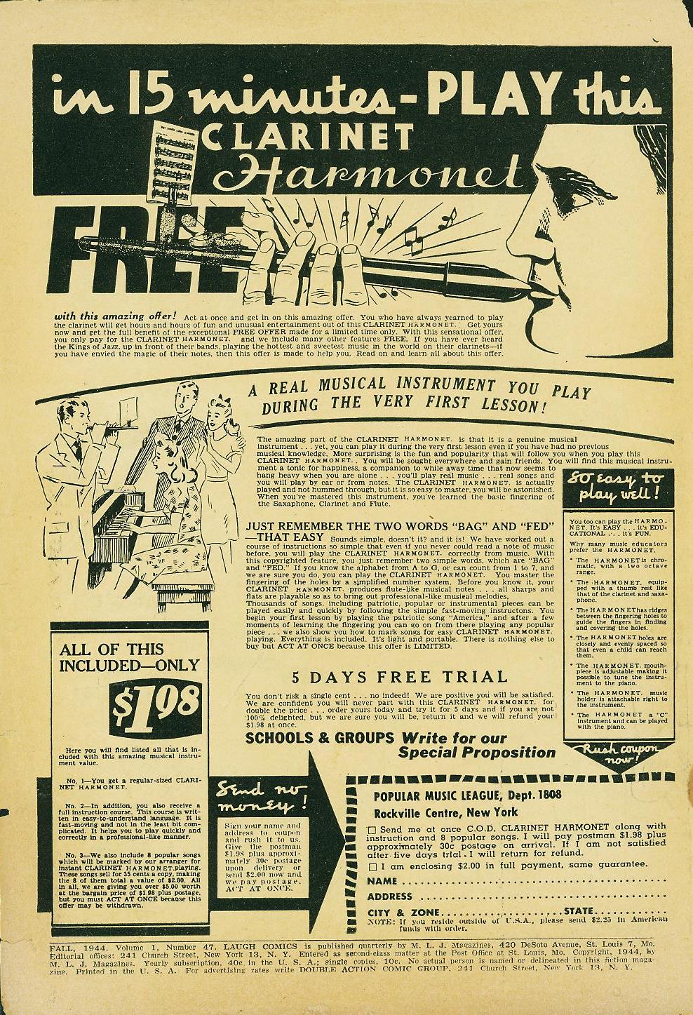 Read online Laugh Comix comic -  Issue #47 - 2