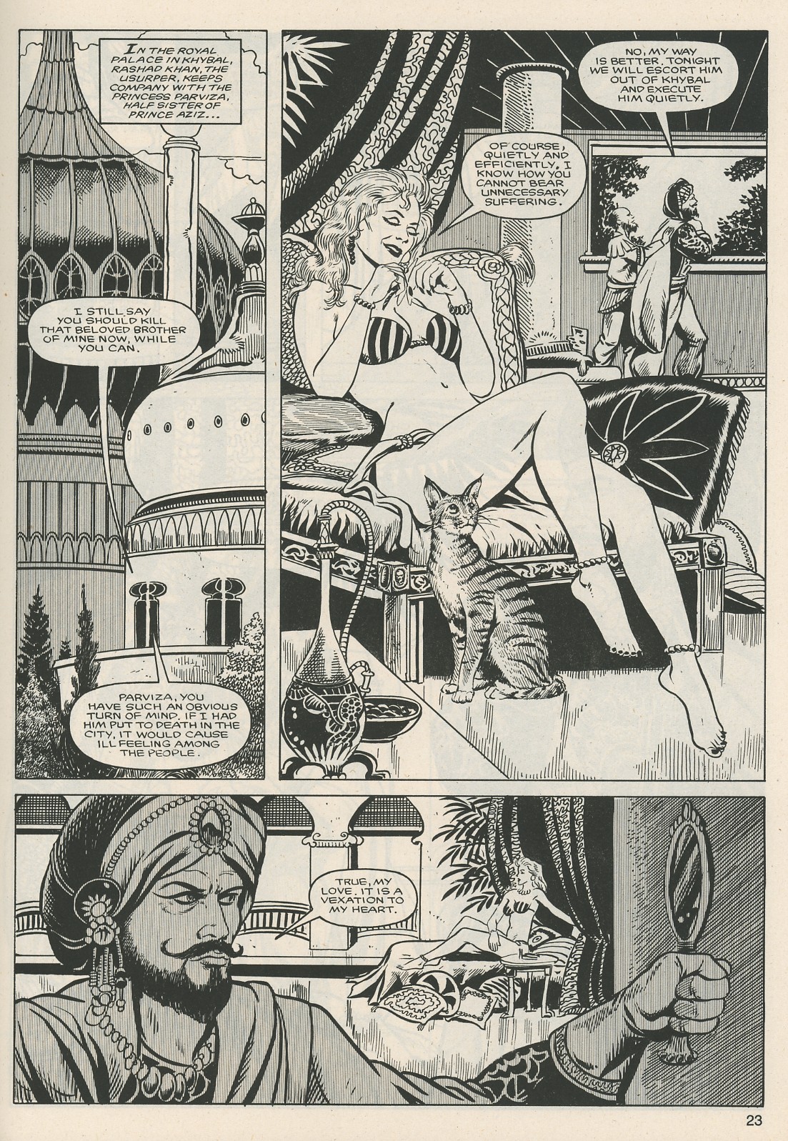 The Savage Sword Of Conan issue 124 - Page 23