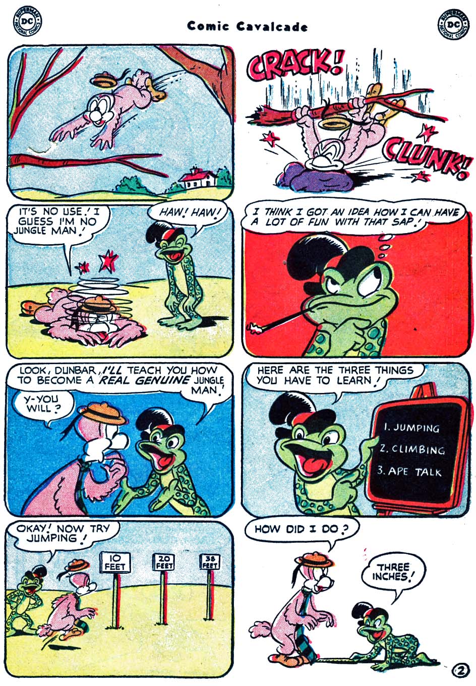 Read online Comic Cavalcade comic -  Issue #62 - 29